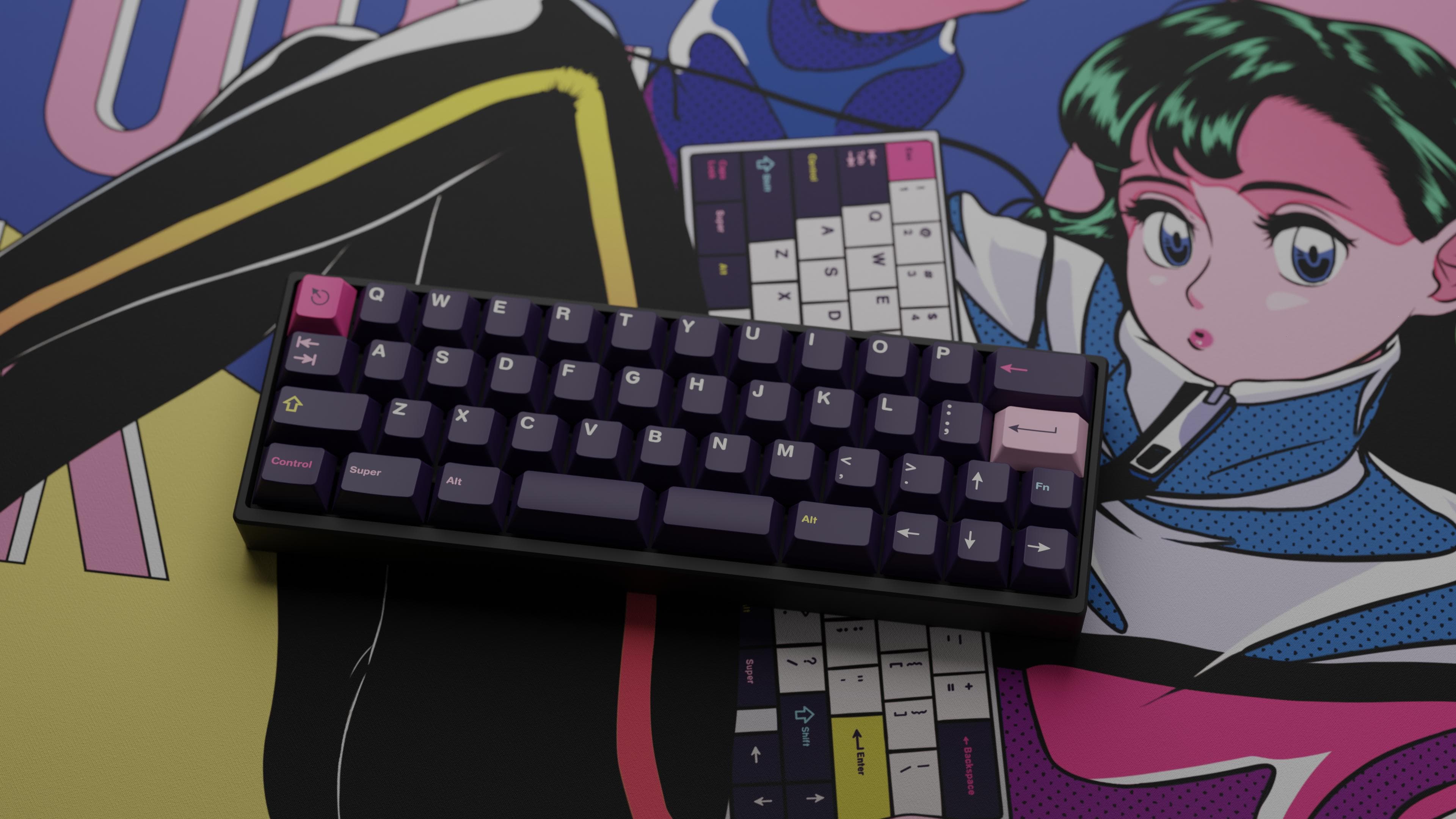 GMK Future Funk ✨(replacement keys shipped) image 20