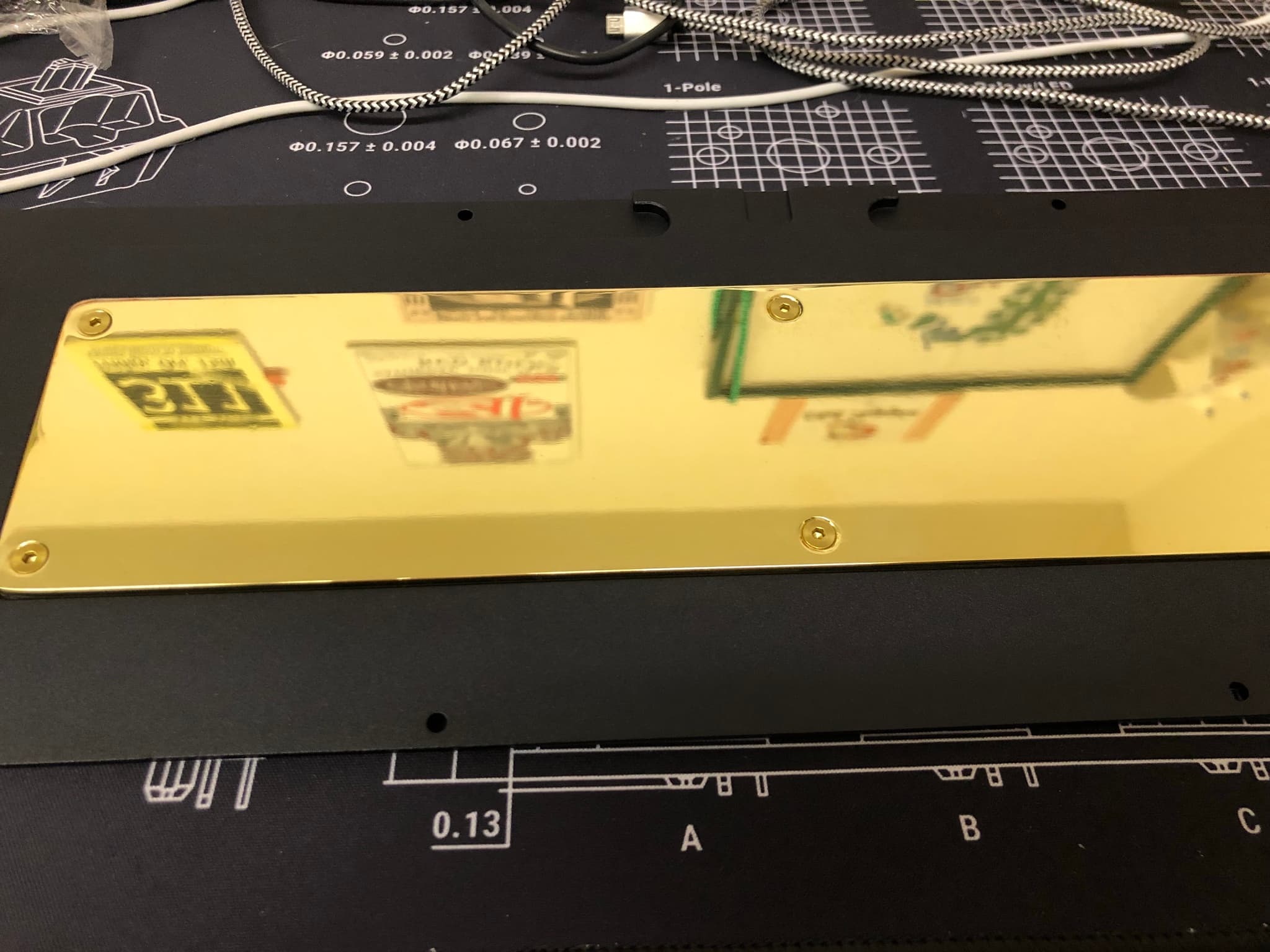 Duck Keyboard Weights AND BACK INSERTS- Orion V3 image 2