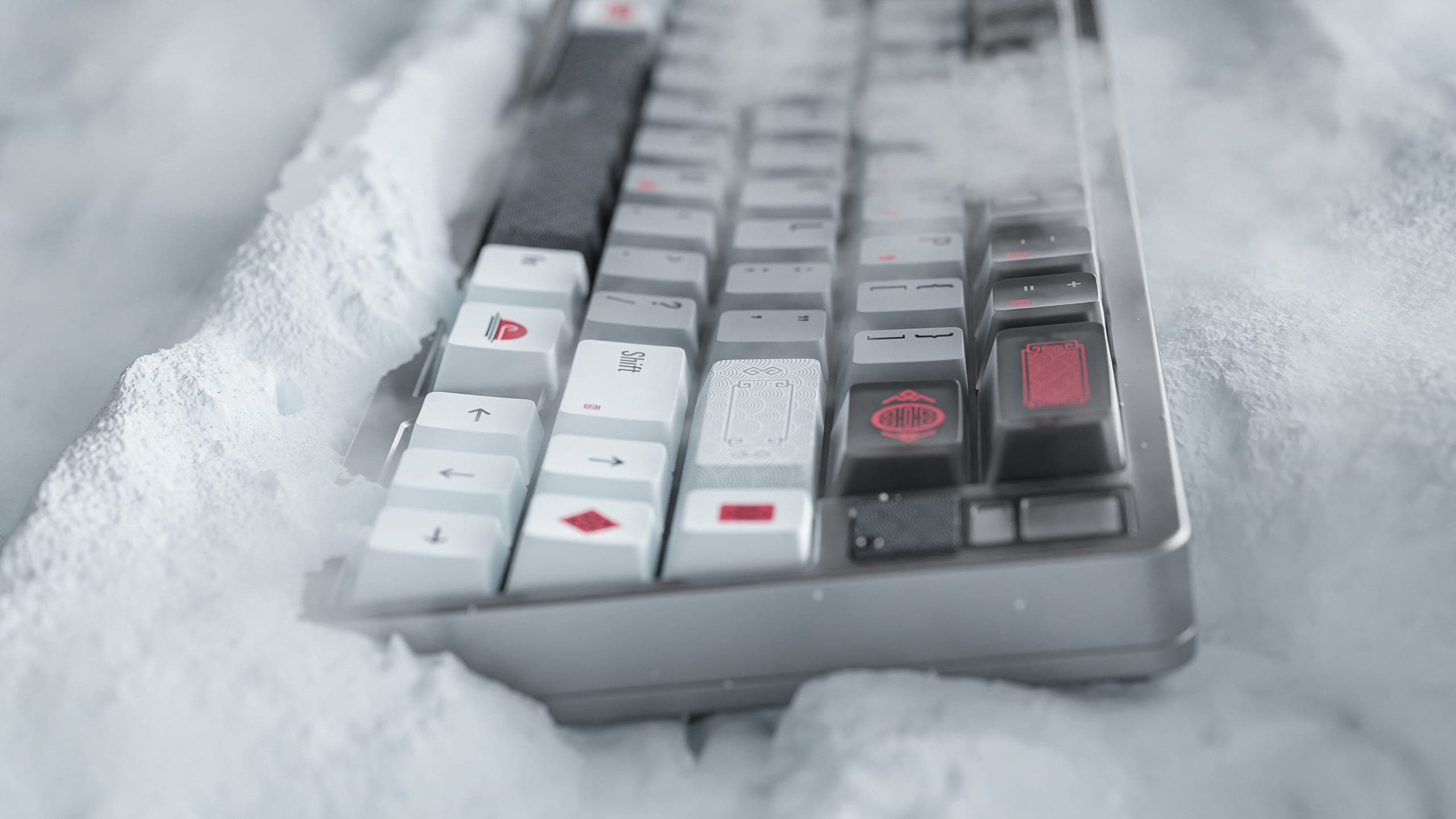 ALOHAKB AUSICIOUS SNOW Keycaps image 18