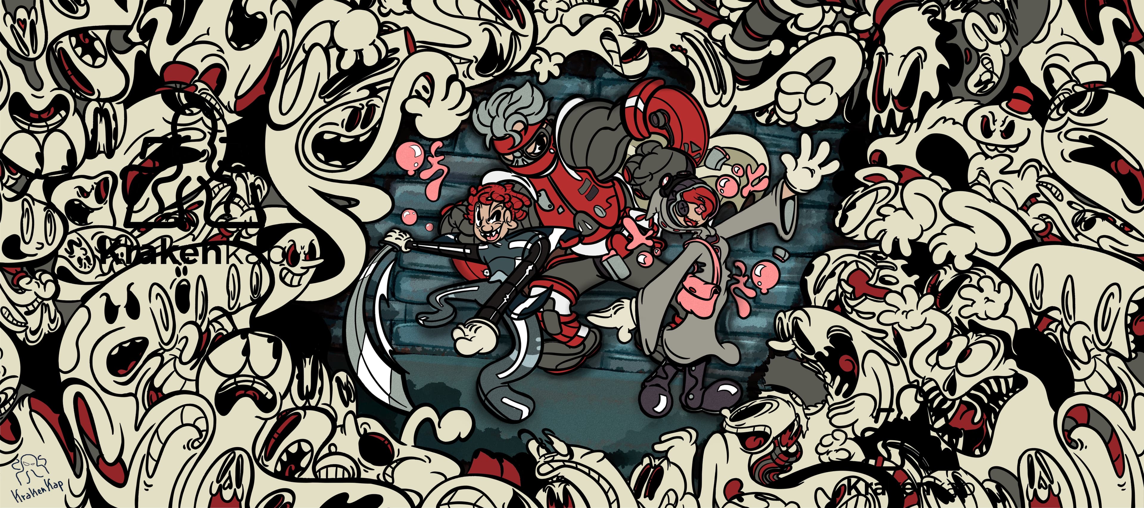 Kraken Trio Deskmat coming!!!GROUP BUY LIVE!!!!! image 4