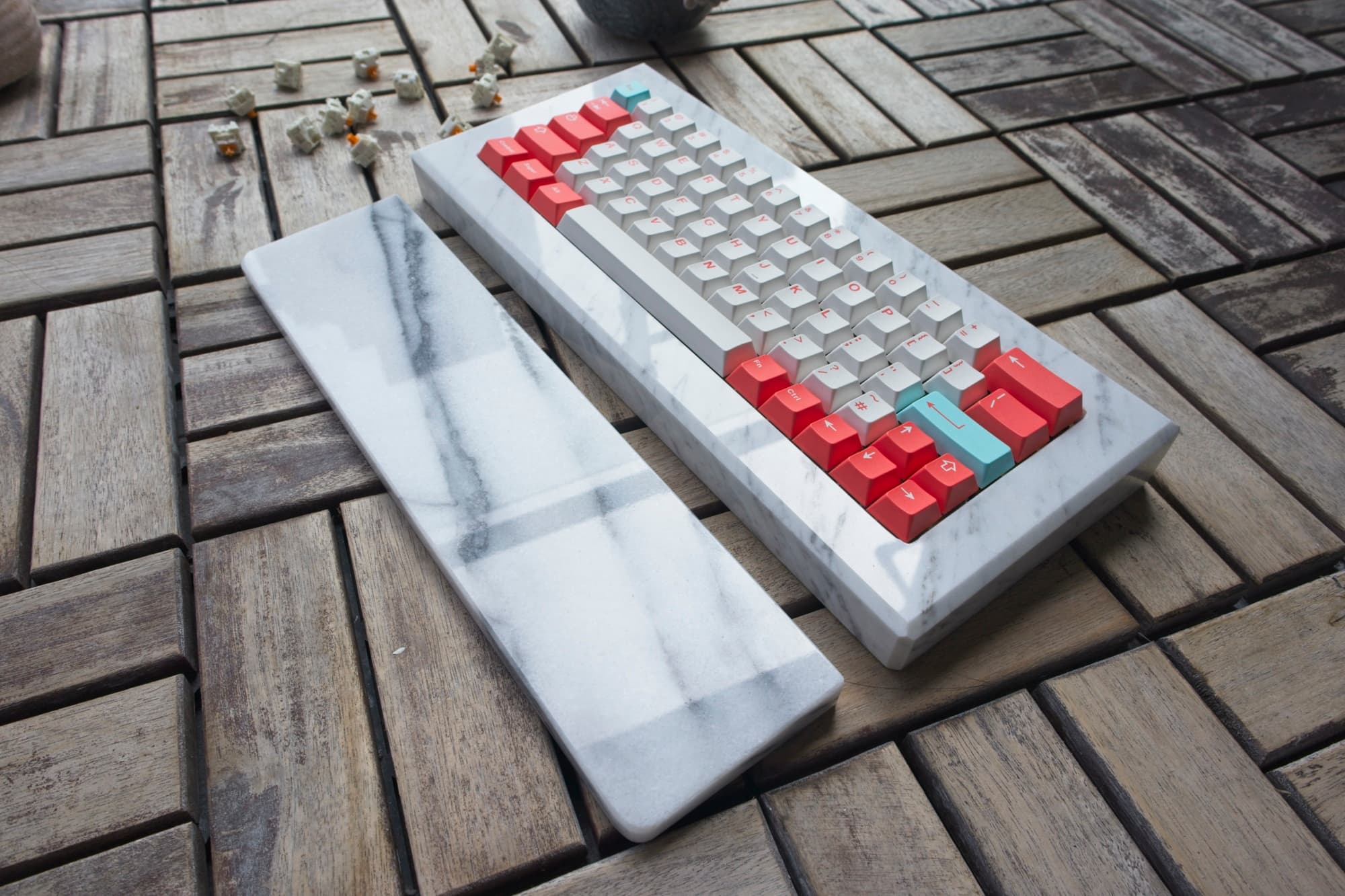FirstSlab60 : First GB of a Marble keyboard Case (All Shipped)