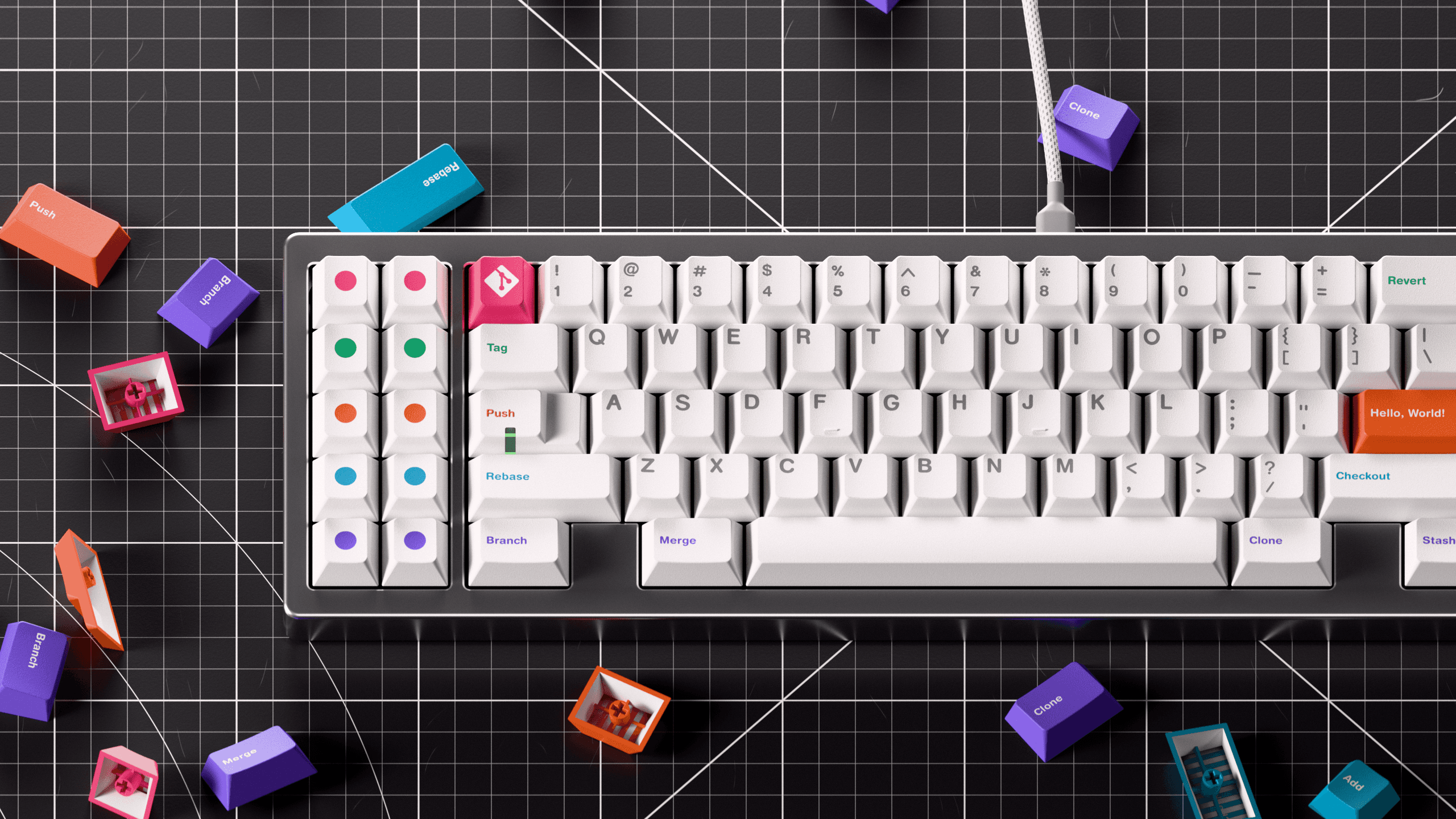 GMK CYL Monokai Light image 10