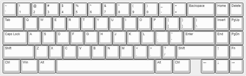 [GB completed] W70 | A keyboard with car tail light image 41