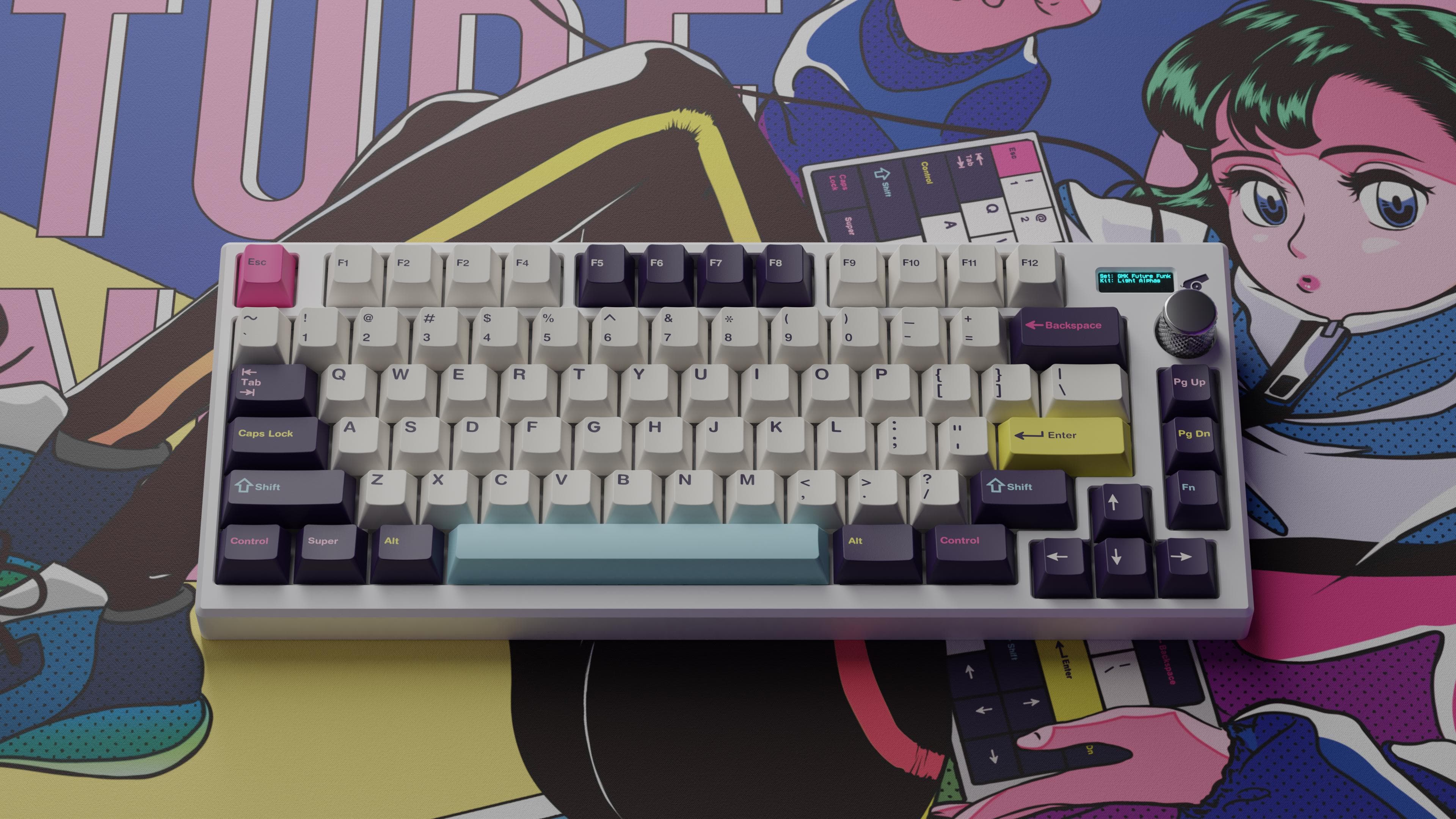 GMK Future Funk ✨(replacement keys shipped) image 16