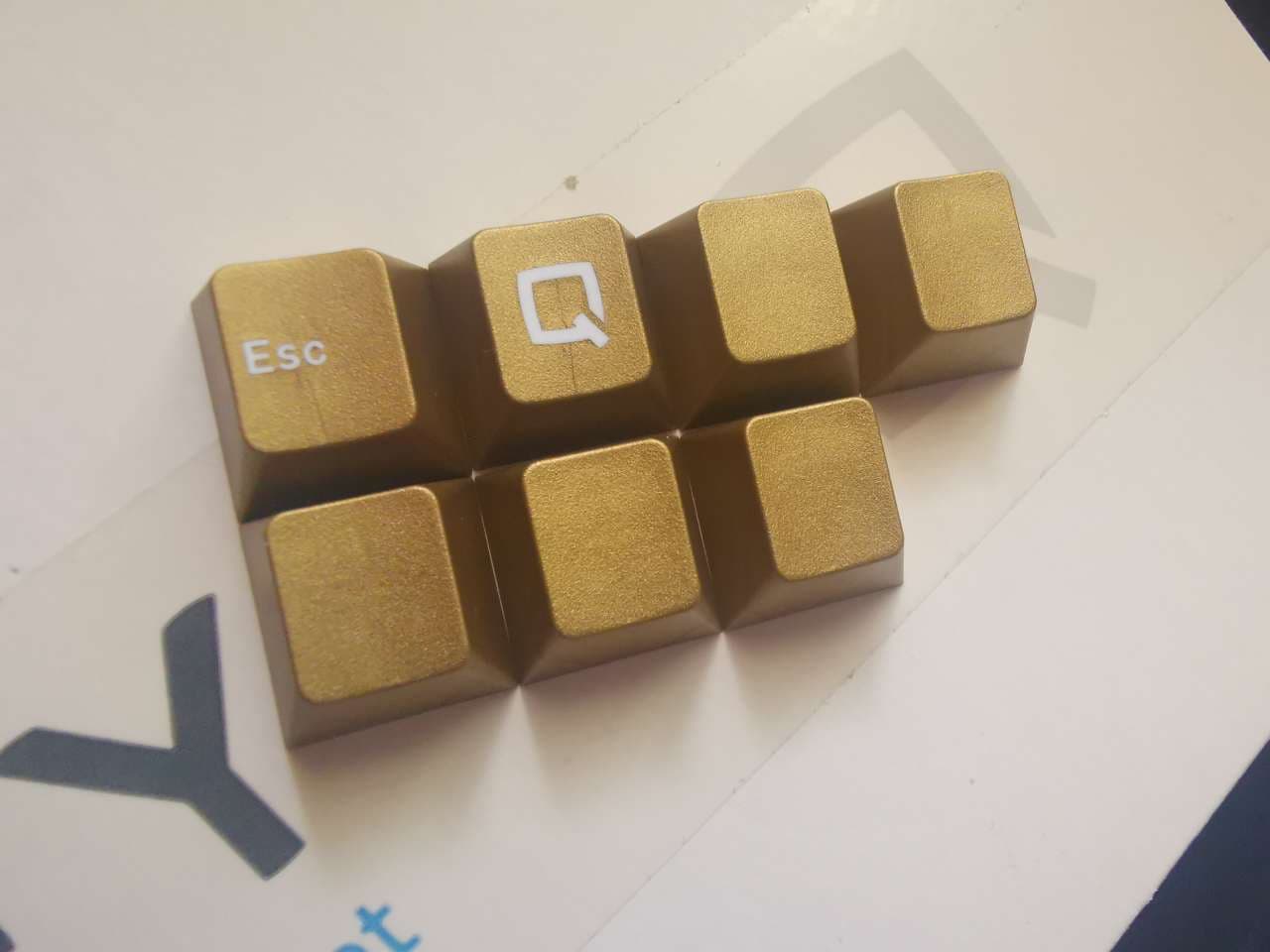 GMK CYL Black & Gold | GB live 'til 20th March - New deskmats/renders! image 33