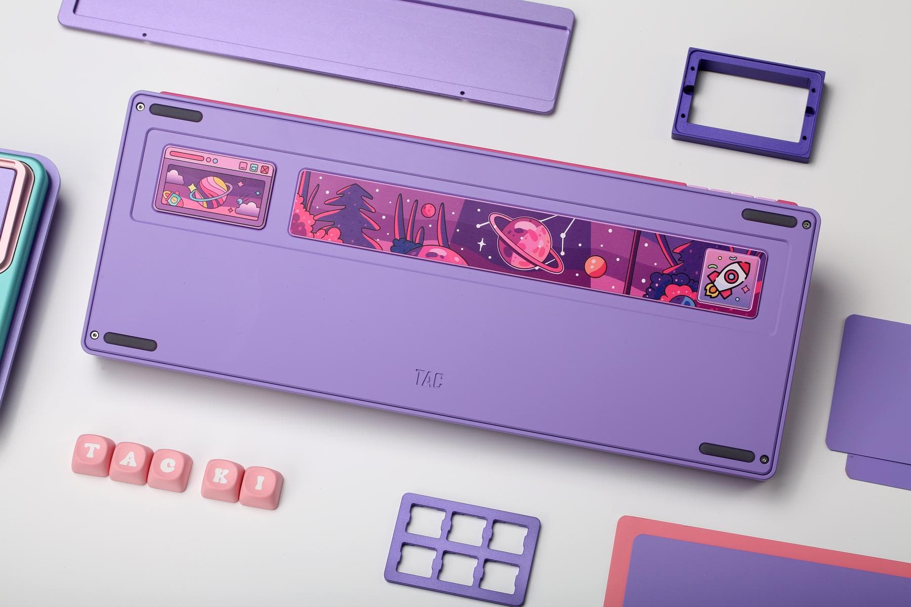 TAC-K1 65% Keyboard Kit-Audio Speaker & Customizable Nameplates-GB Open Now image 31