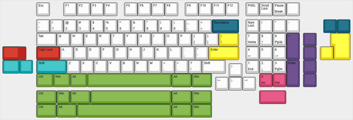 825 - a simple 1800 office keyboard (EU/NA/Asia/AU vendors added) image 3