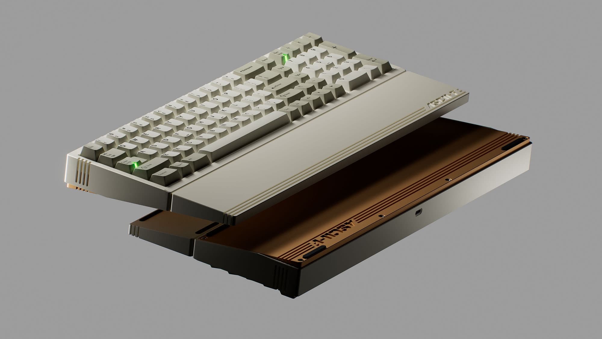 ASCII-F : 65TK || Plateless Top Mount - GB OVER image 4