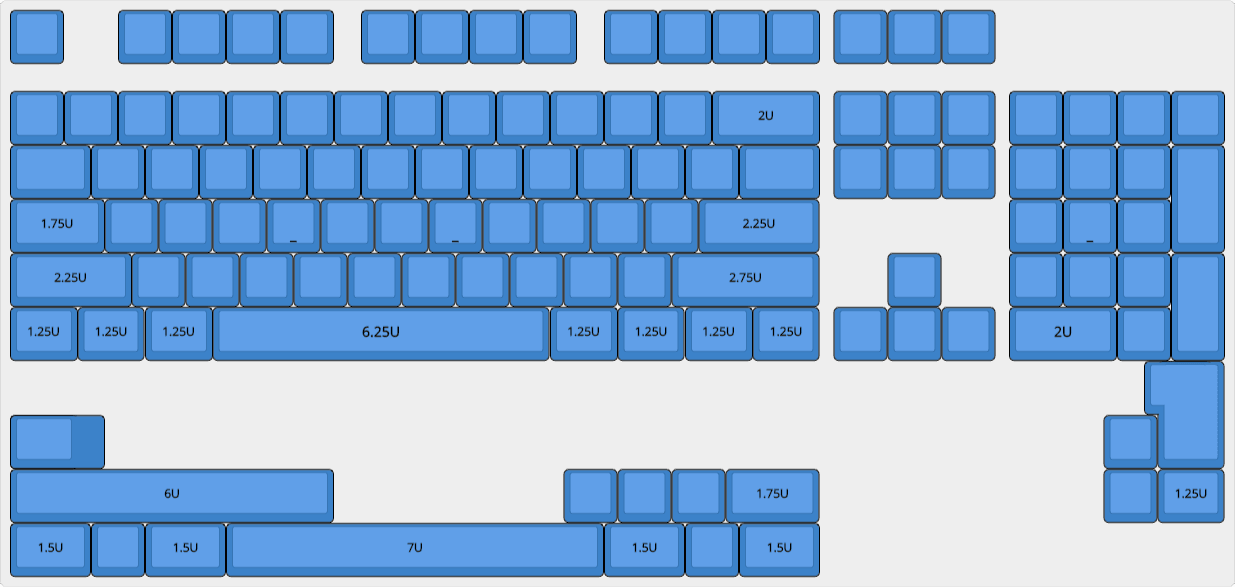 [Pre-order] ePBT Blank Blue - in stock image 4