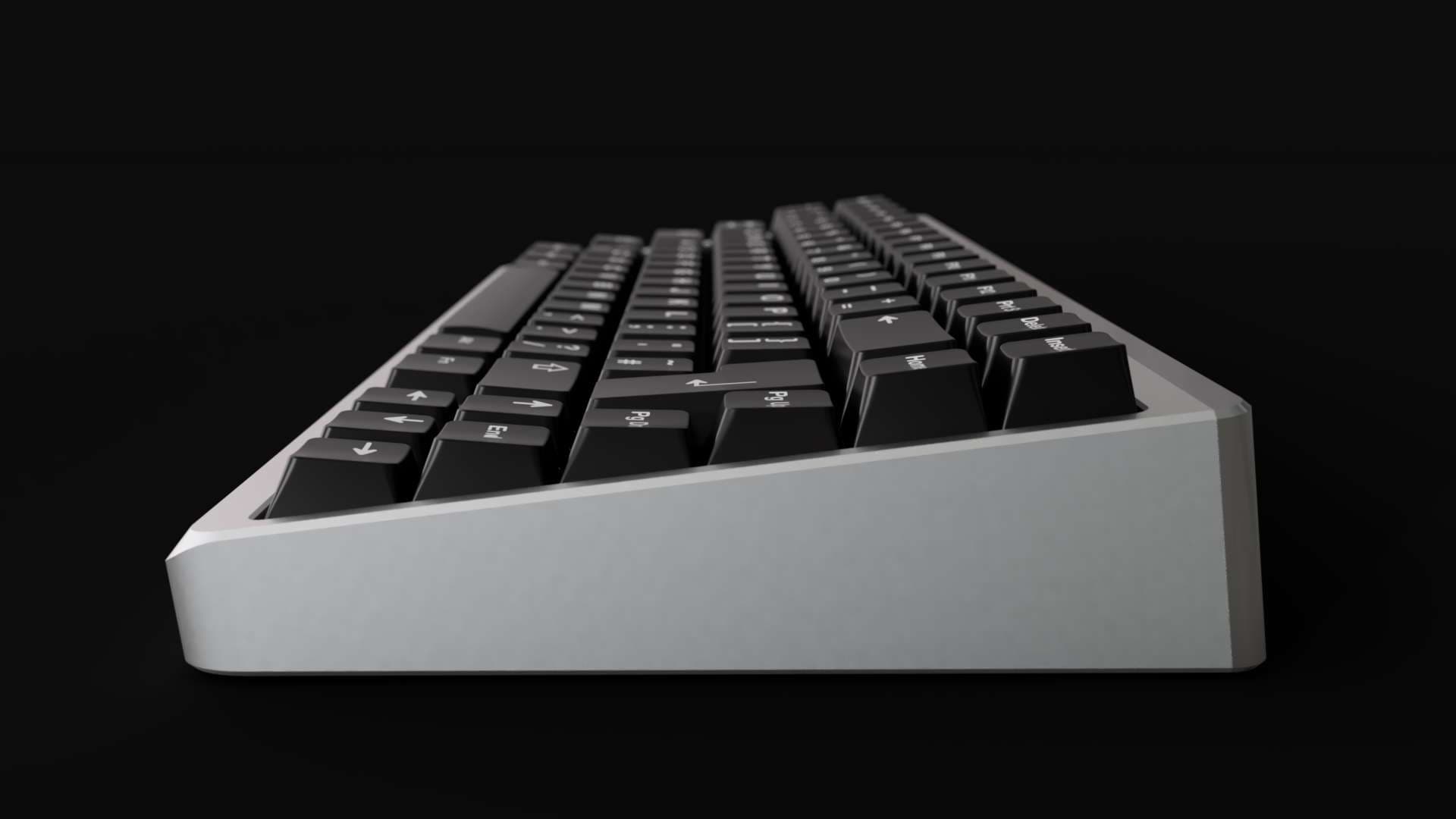 Untitled No. 1 - compact 75%, top mount, ISO & ANSI RGB hotswap keyboard image 3