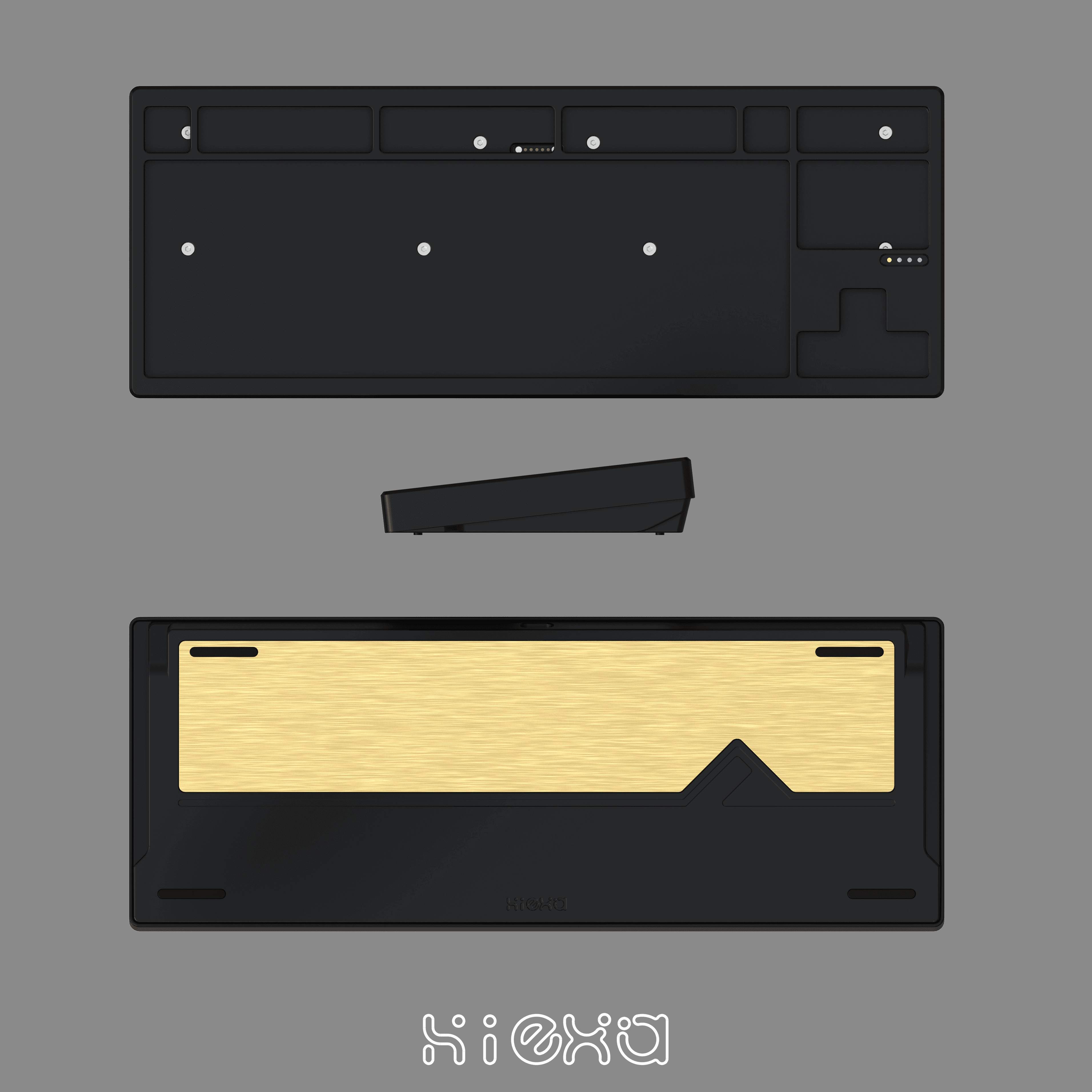 Hiexa V80&VPad----Ball Catch Magnetic Connector Tri-mode Custom Keyboard image 5