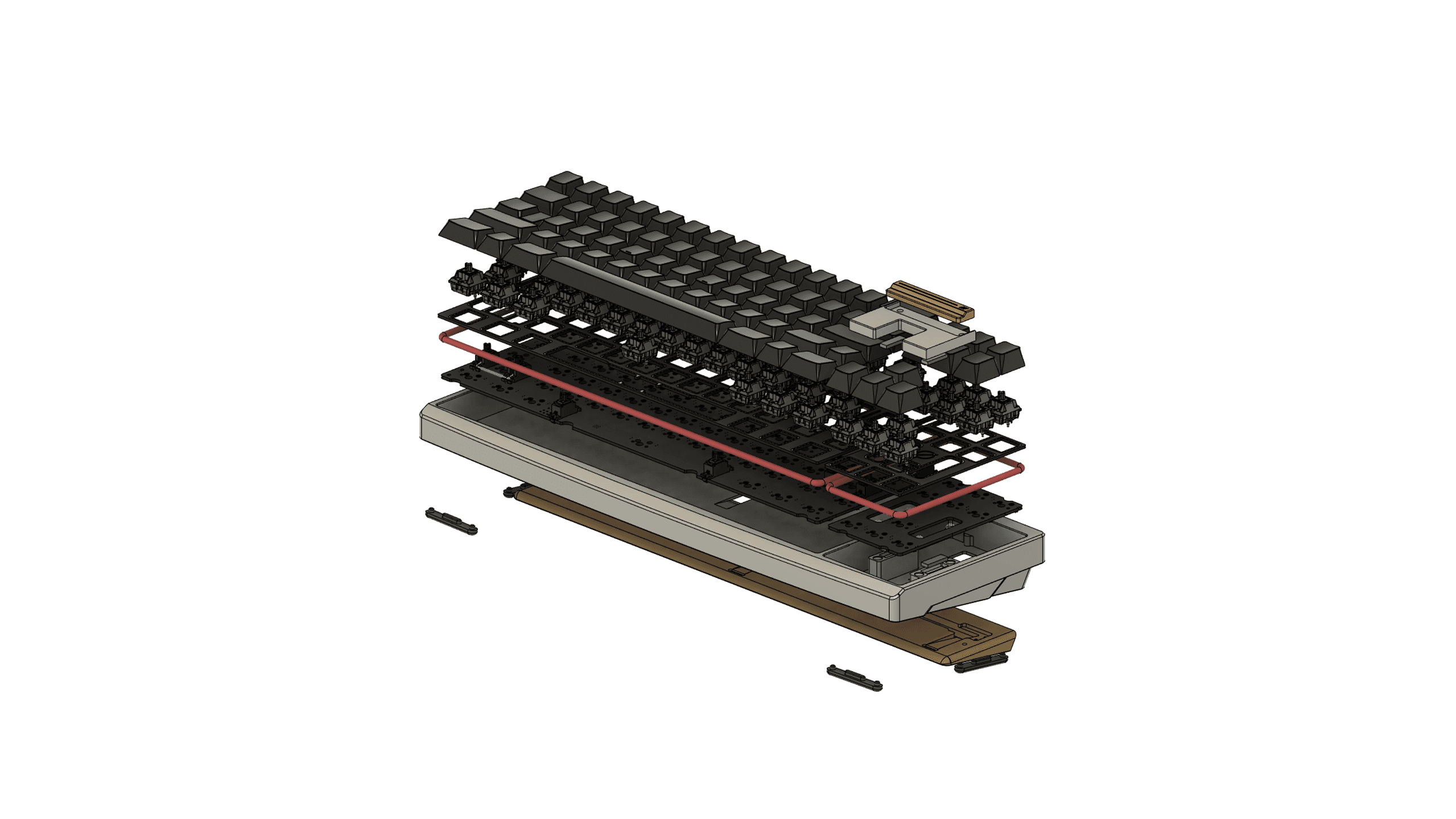 ØBLIVIATE • FRL TKL O-Ring Mounted Keyboard image 18