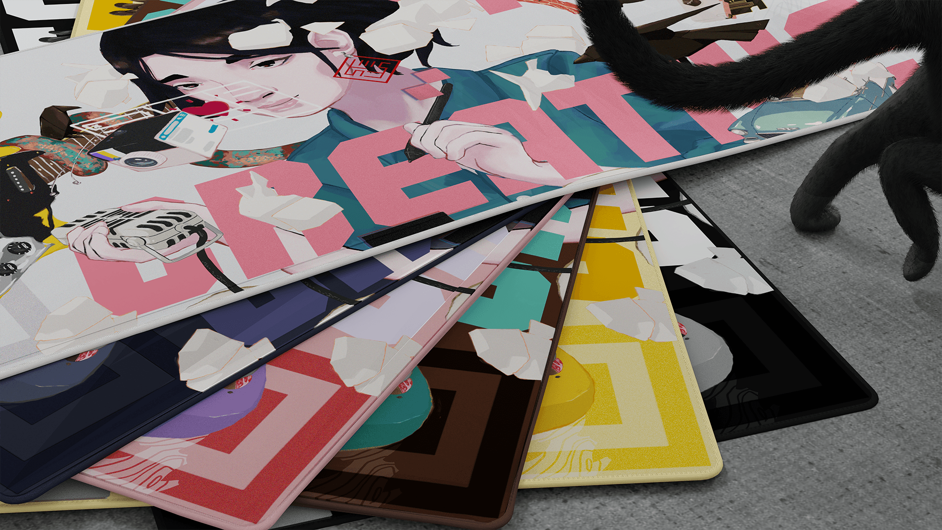 Stay Creative Deskmats - In Production