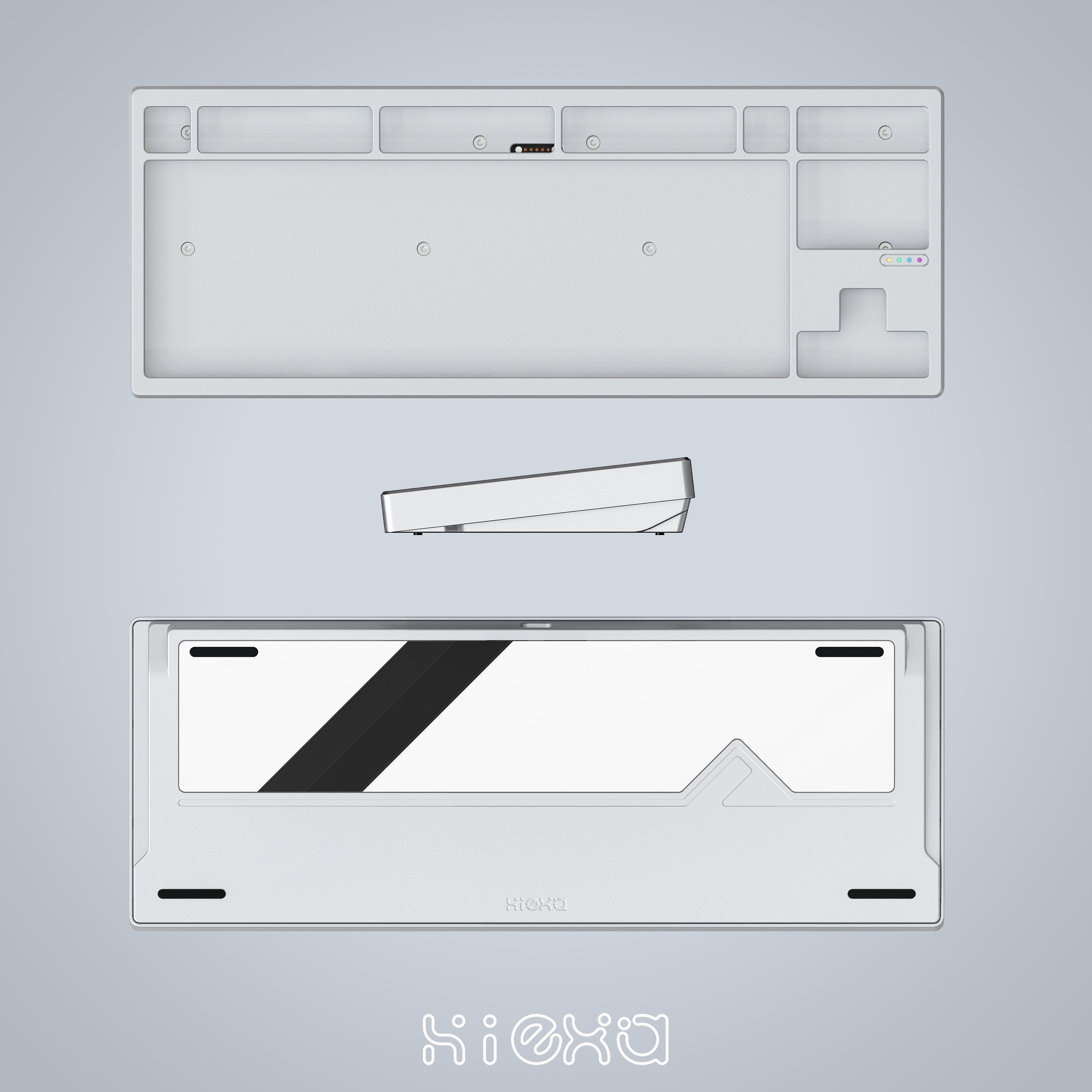 Hiexa V80&VPad----Ball Catch Magnetic Connector Tri-mode Custom Keyboard image 8