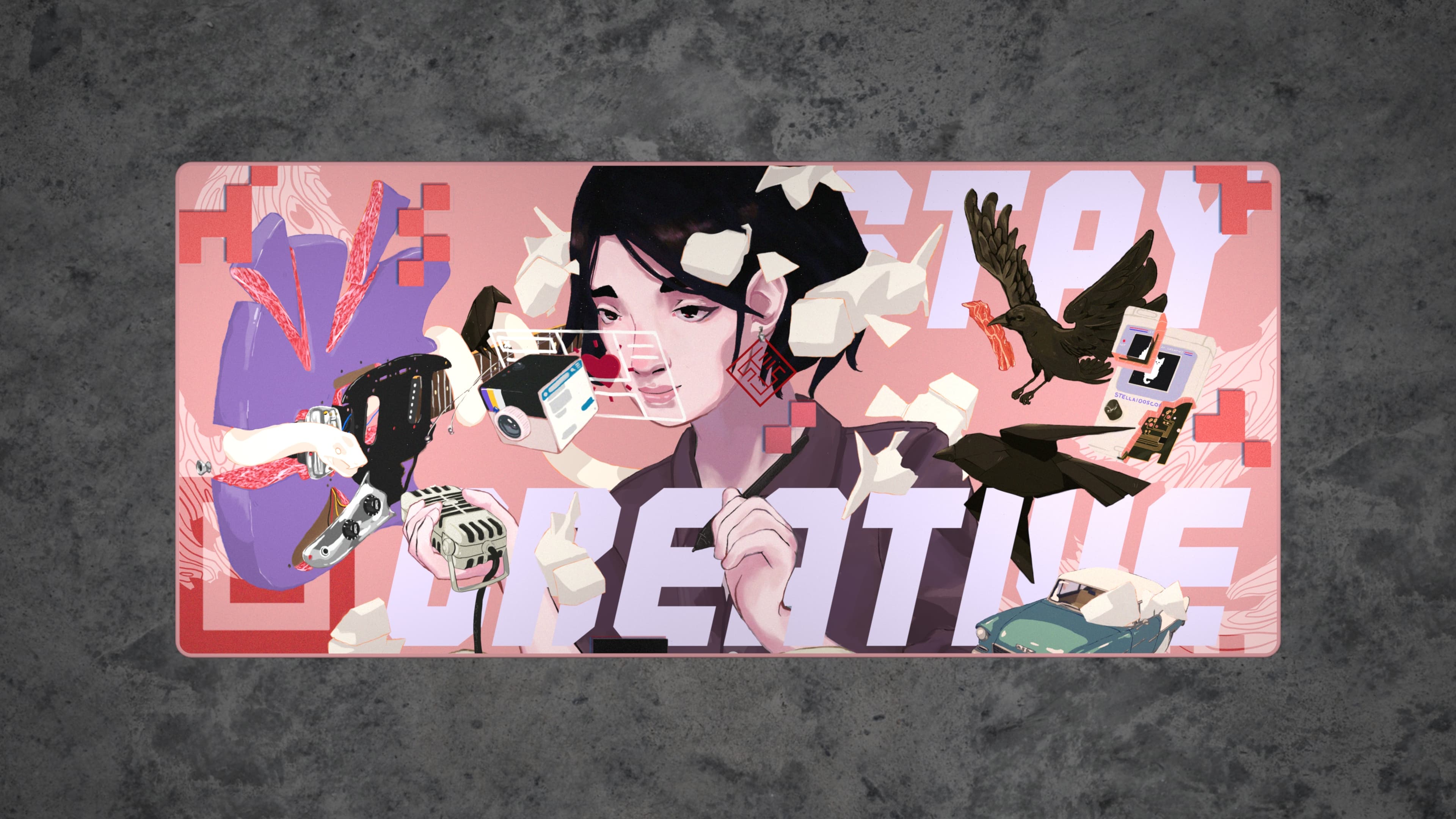 Stay Creative Deskmats - In Production image 6