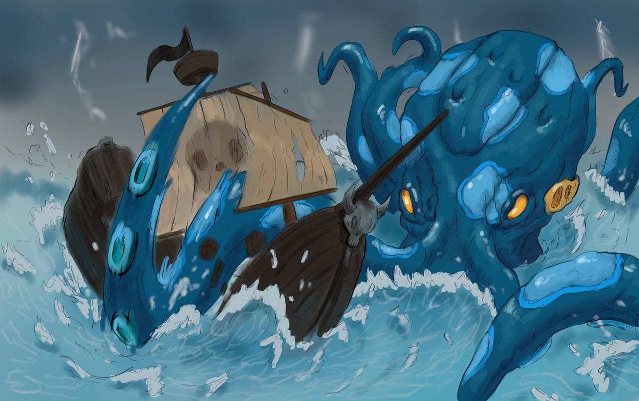 KrakenKap Kraken Deskmat image 3