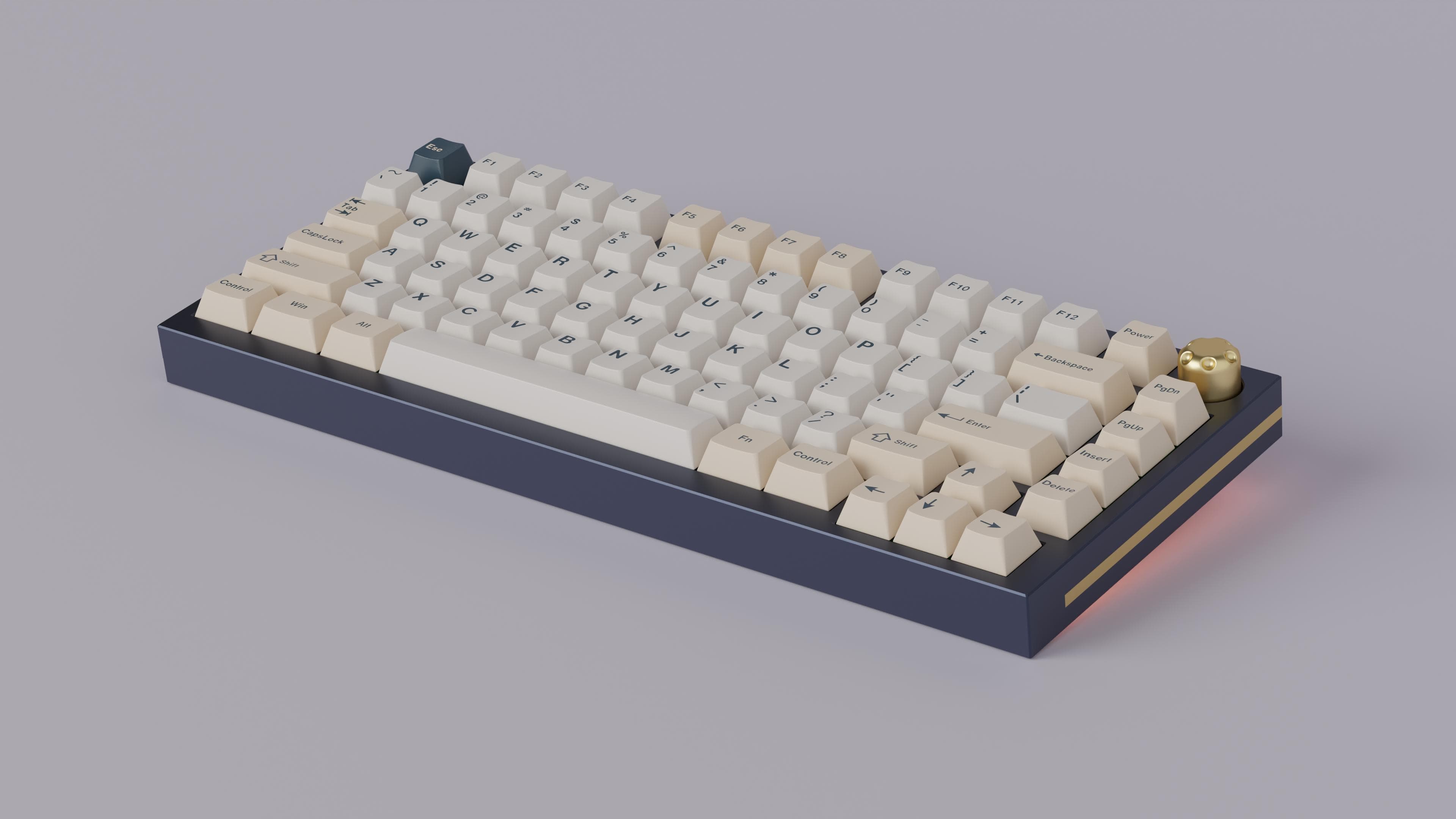 Elemental 75 | 75% keyboard with Knob, RGB Underglow, Gasket Mounted