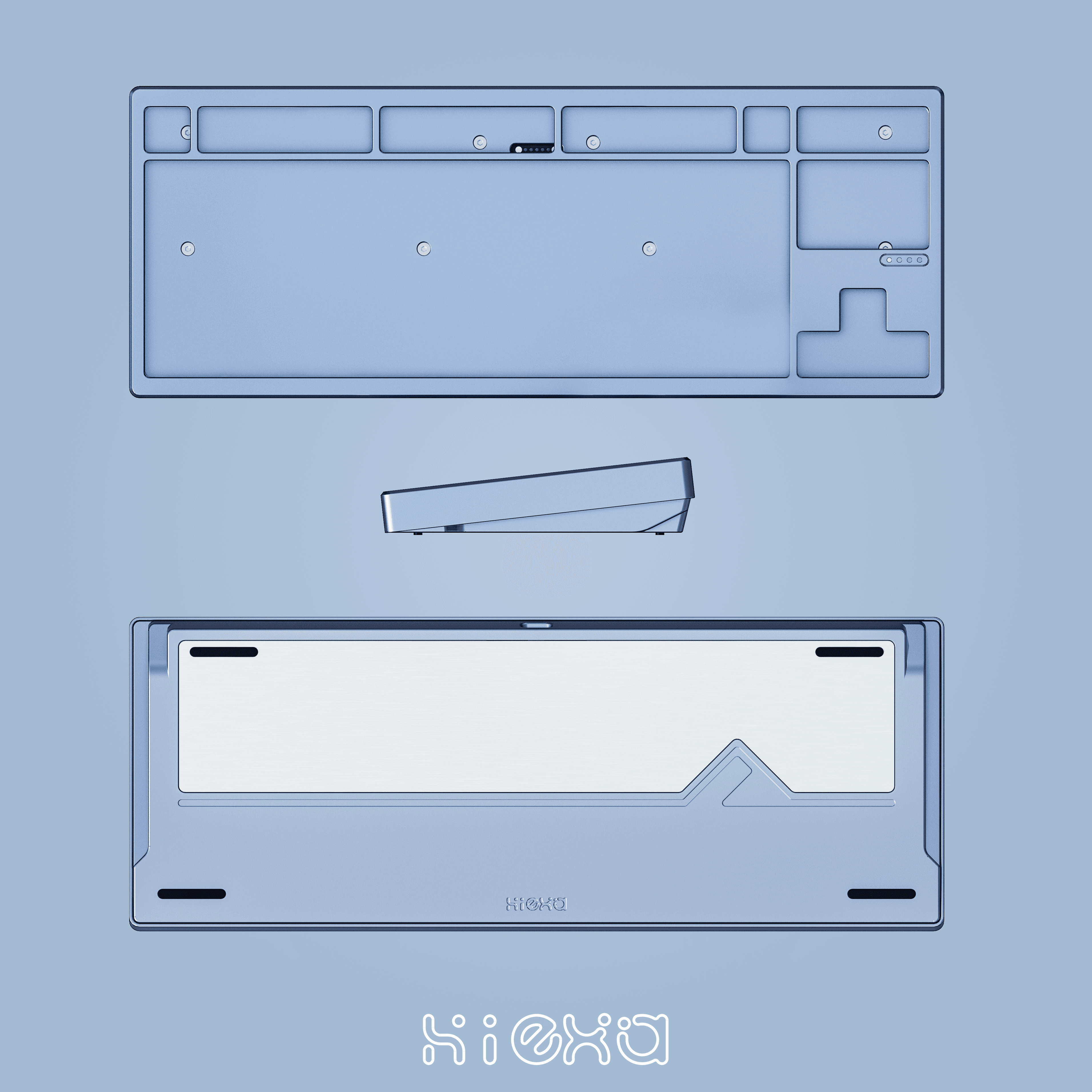 Hiexa V80&VPad----Ball Catch Magnetic Connector Tri-mode Custom Keyboard image 7