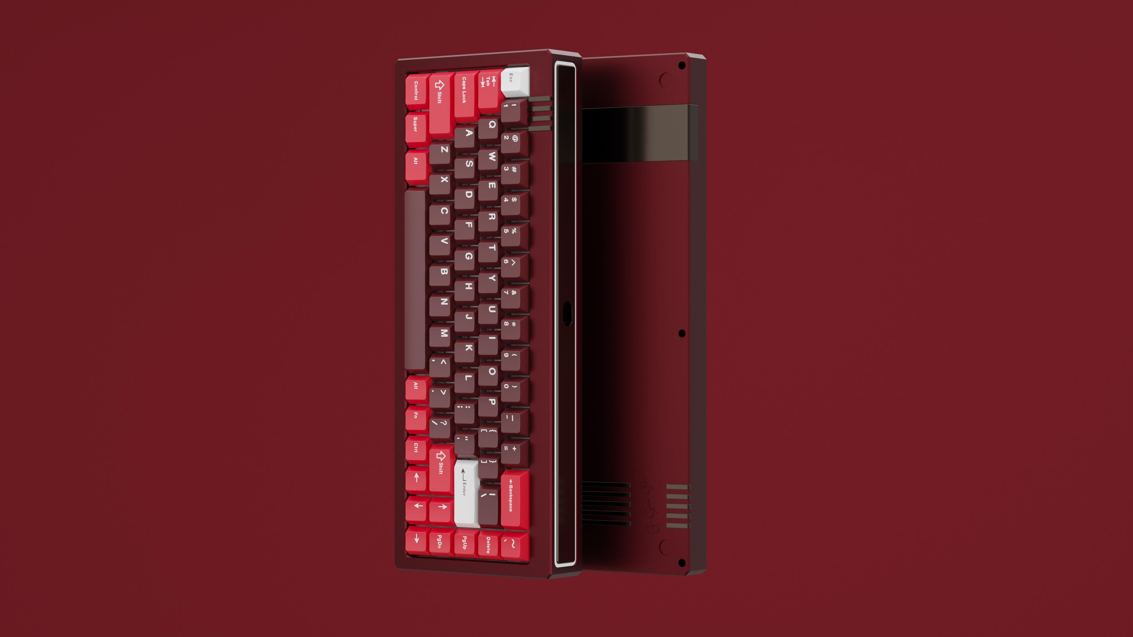 Touch68-68% PCB Gasket Mount Custom Keyboard---Upgraded to Bluetooth PCB