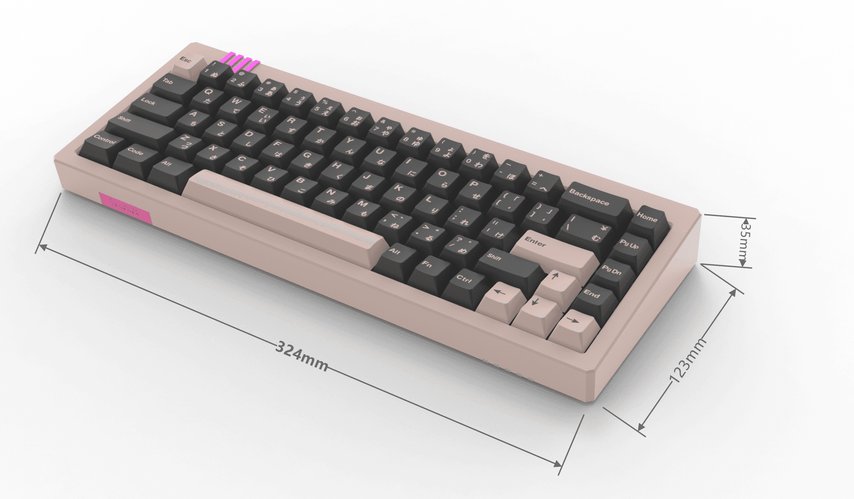 Touch68-68% PCB Gasket Mount Custom Keyboard image 19