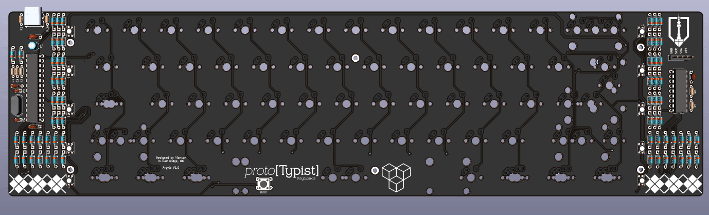 Argyle - 60% Through-hole Keyboard (GB Starts 2/19) image 14