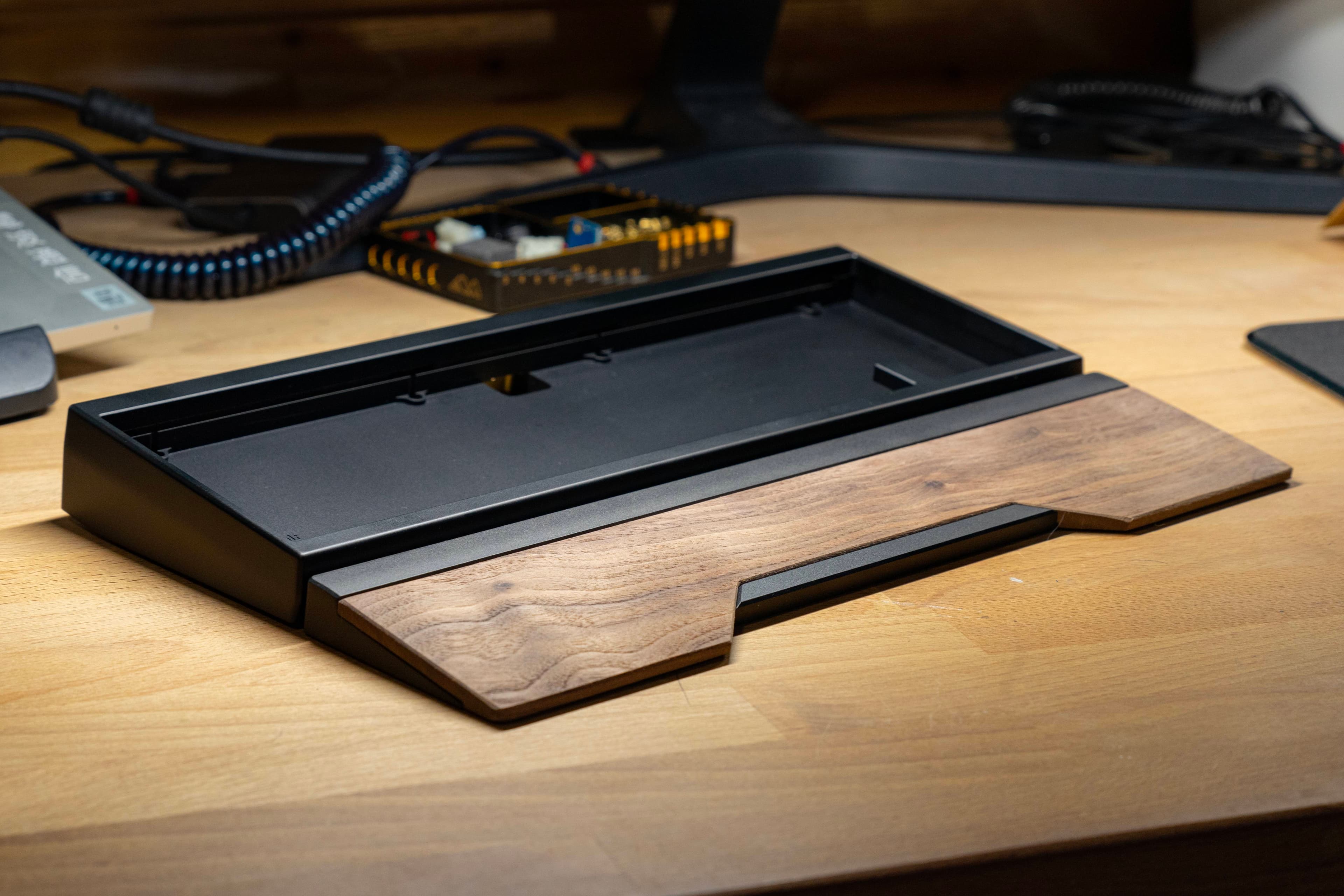 Project Affogato Wrist Rest (Wood & Alu) Updated 11 Aug. image 11