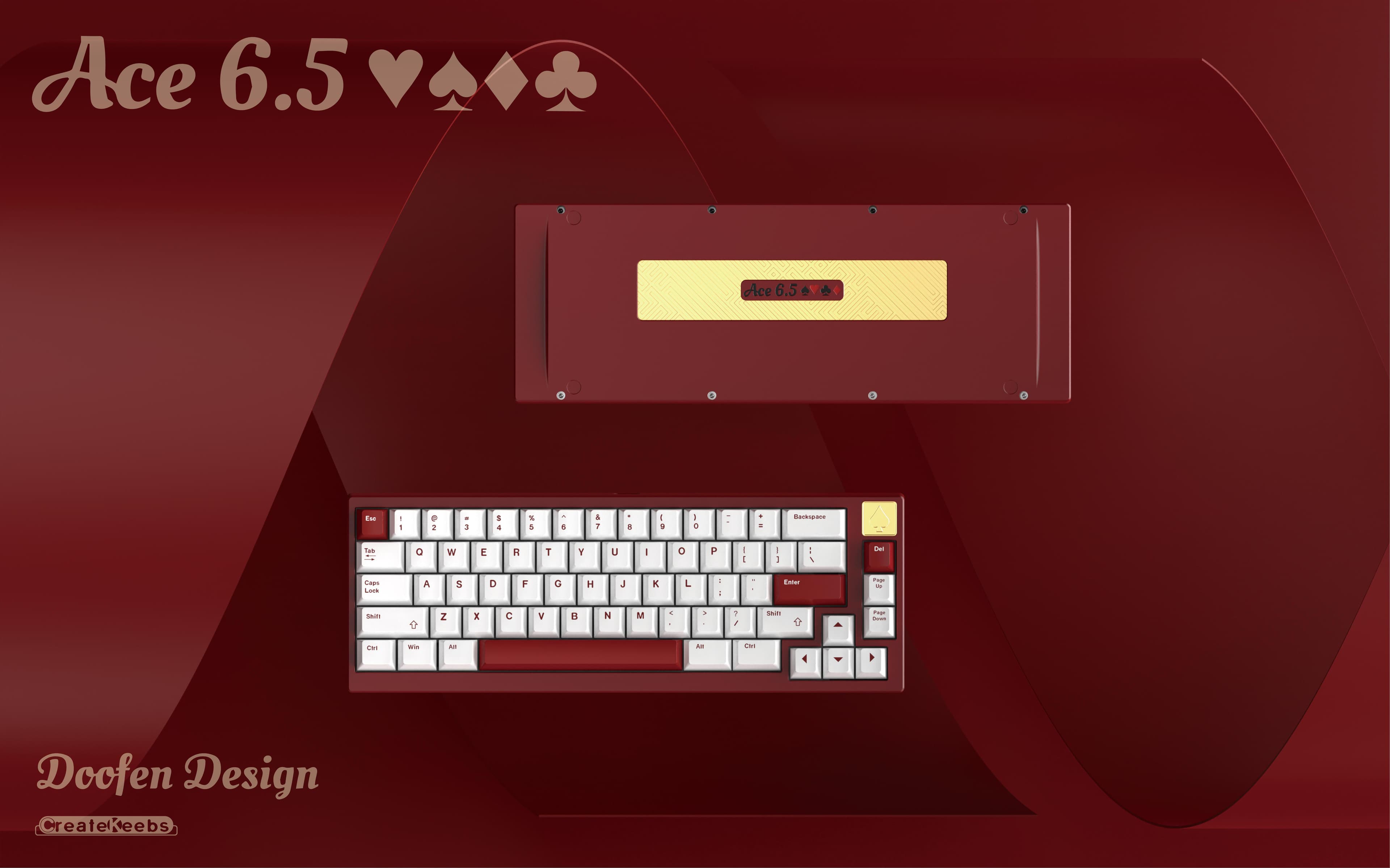 Ace 6.5 Update--65% Keyboard,Designed by Doofen image 5