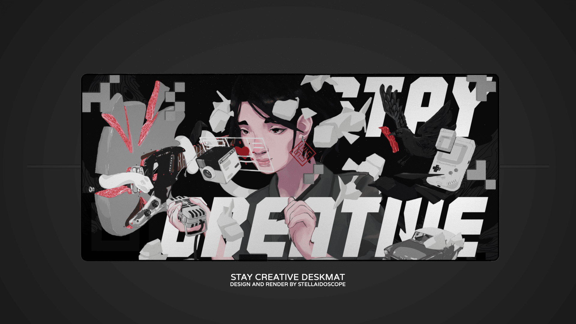 Stay Creative Deskmats - In Production image 14