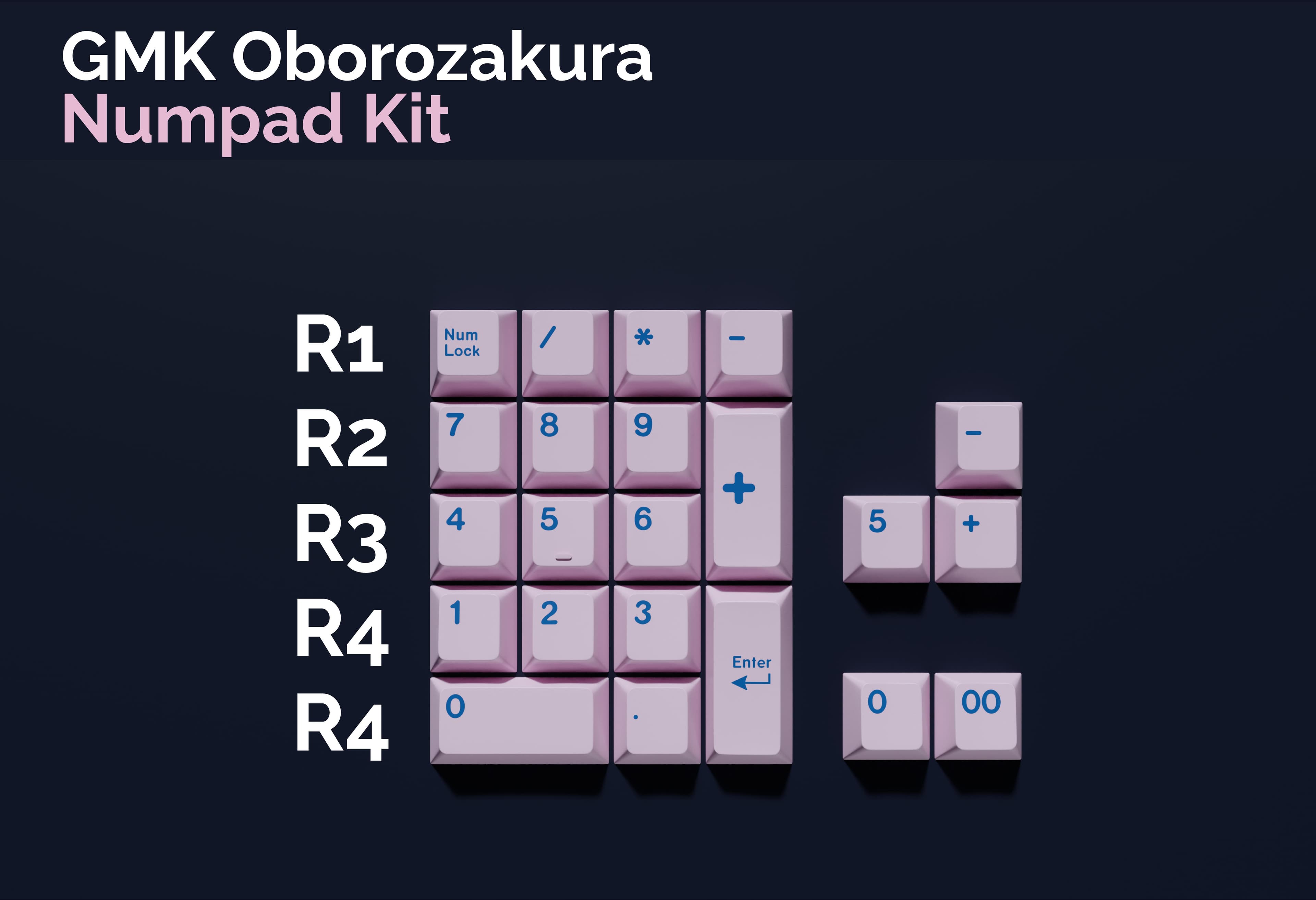 GMK Oborozakura Keycaps [22/4/2021 : Update on Renders and Kits] image 24