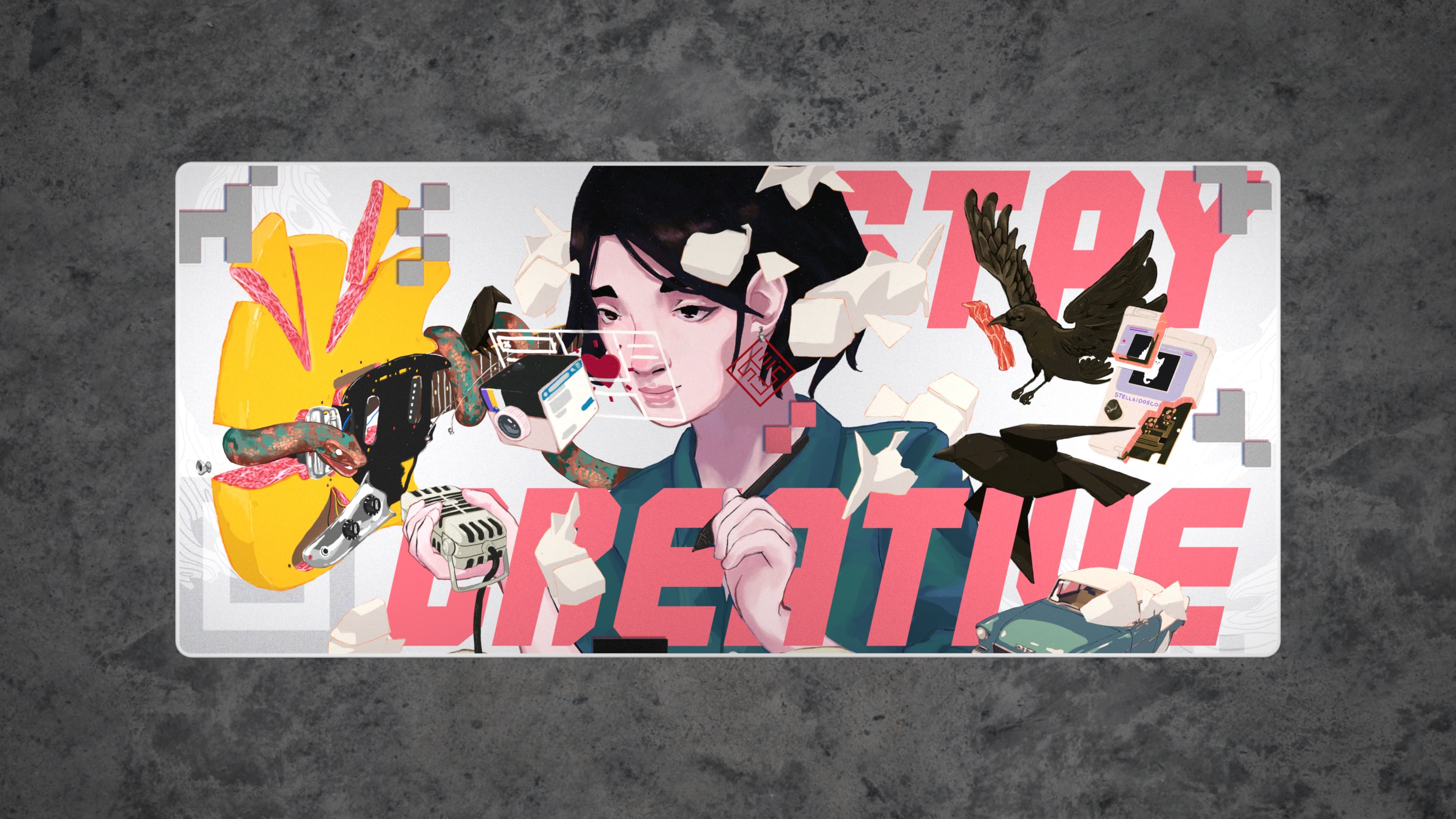 Stay Creative Deskmats - In Production image 2