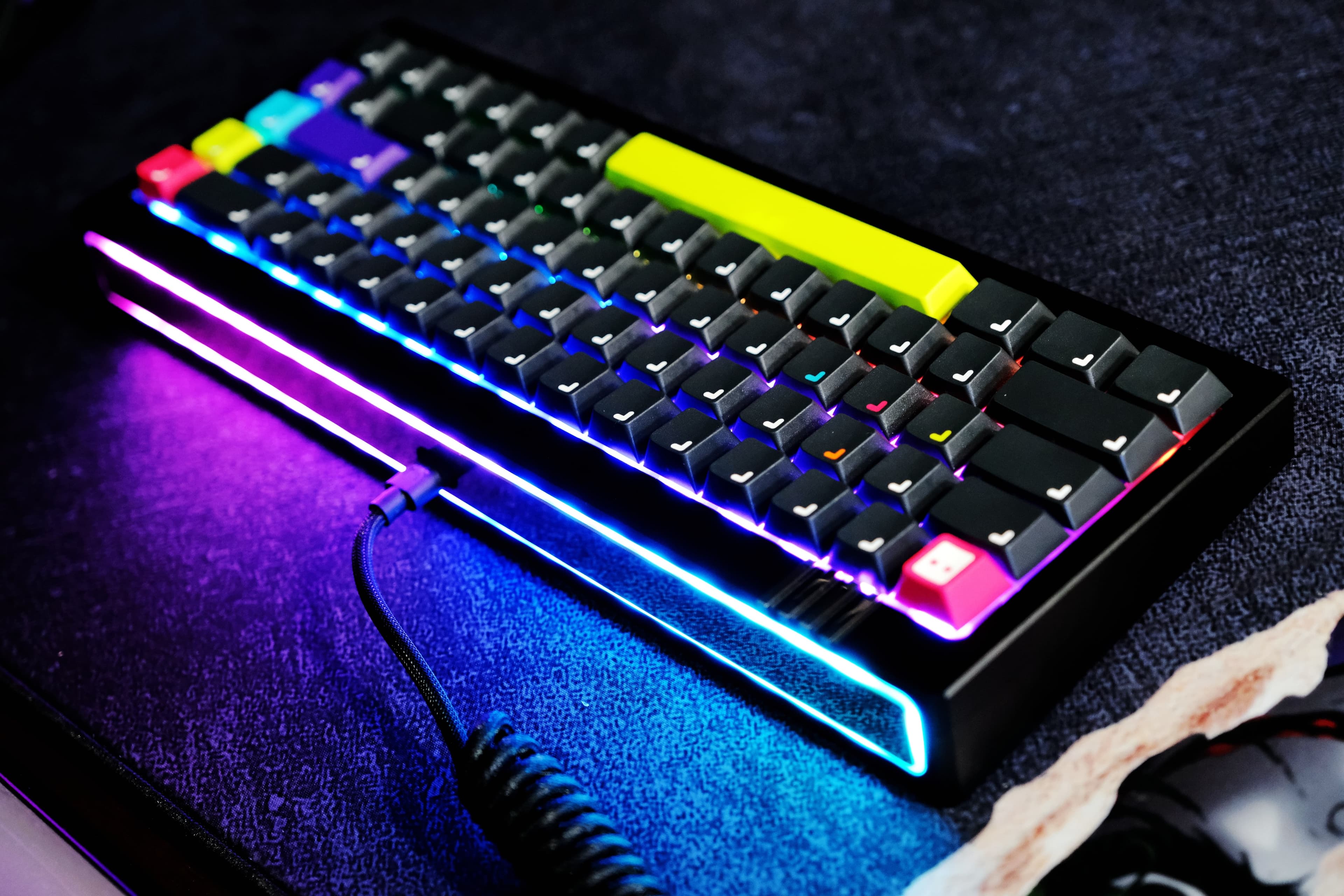 Touch68-68% PCB Gasket Mount Custom Keyboard---Upgraded to Bluetooth PCB image 7