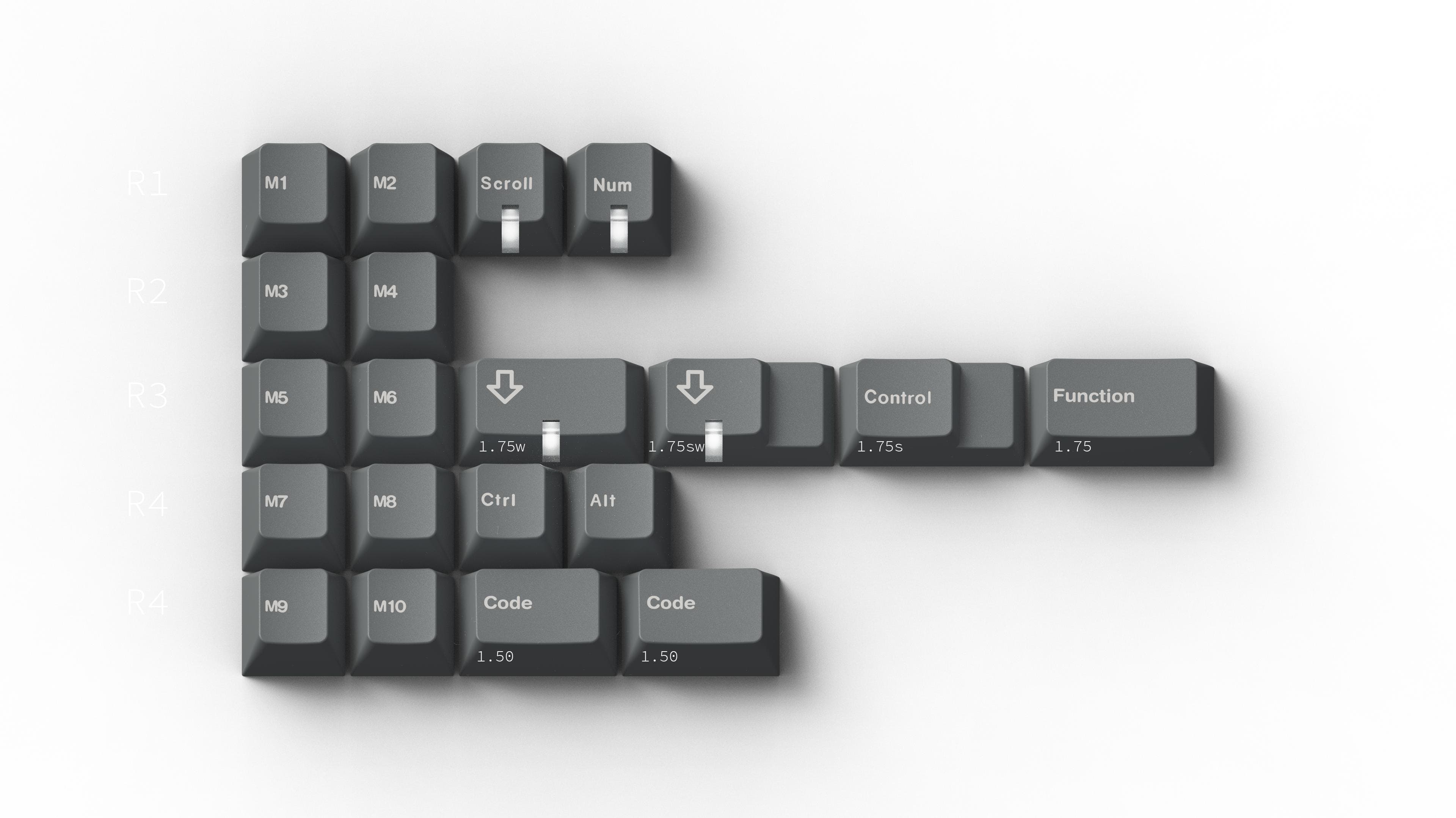 GMK White on Grey image 3