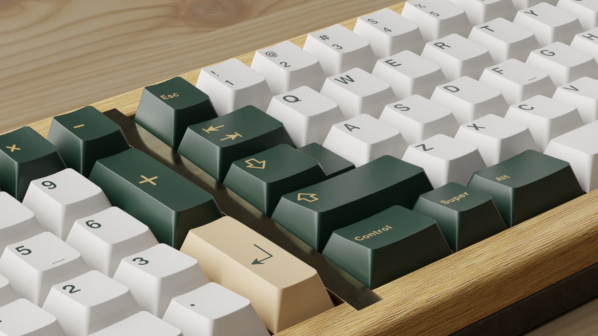 TEKNA-65SP – A cast metal and hardwood Southpaw 65% UPDATE 12-12-2021 image 4