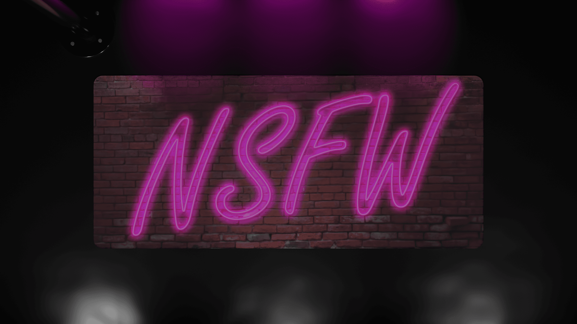 Dirty Gurl/Boi Desk Mat