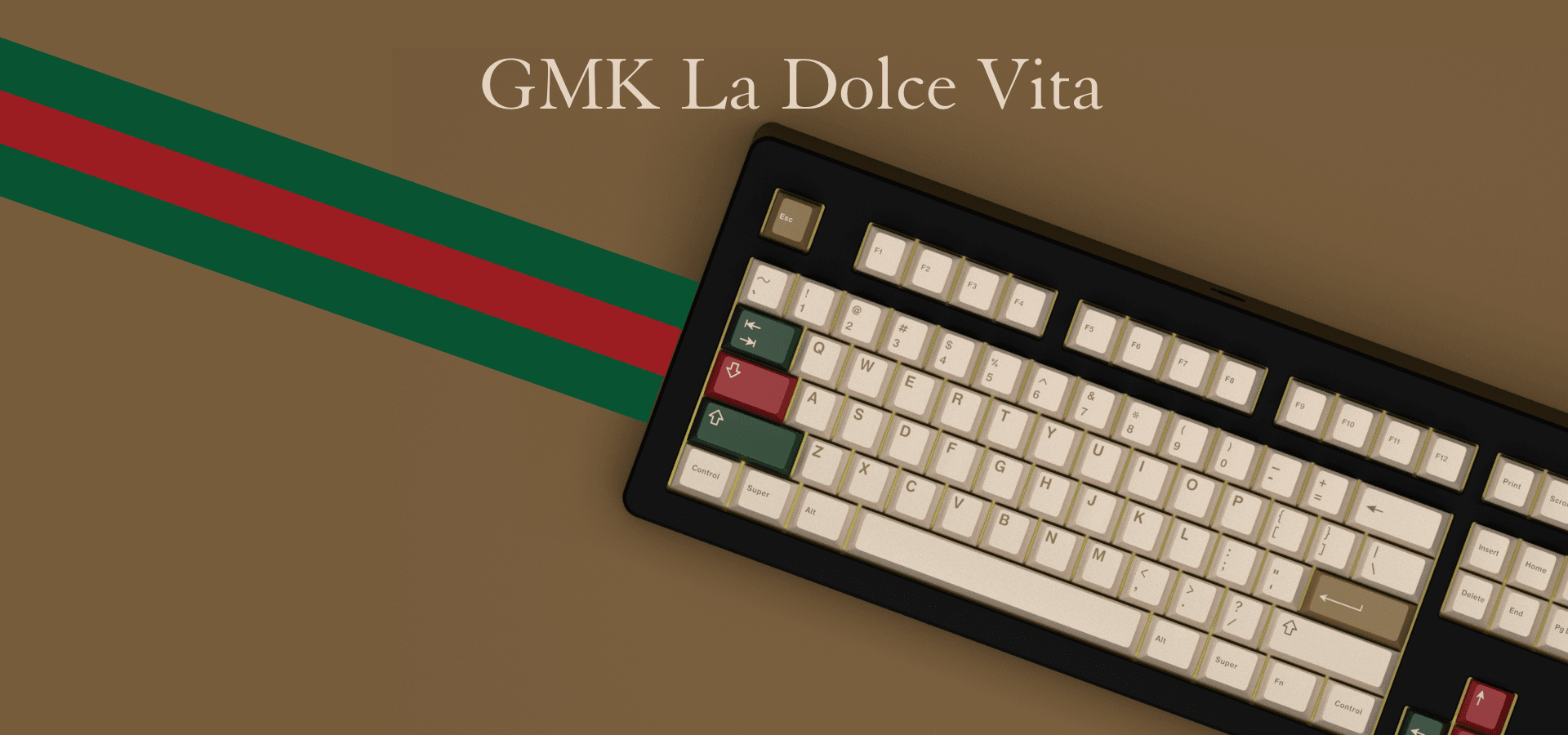 GMK La Dolce Vita - *New renders and kits* Classic Italian Lux