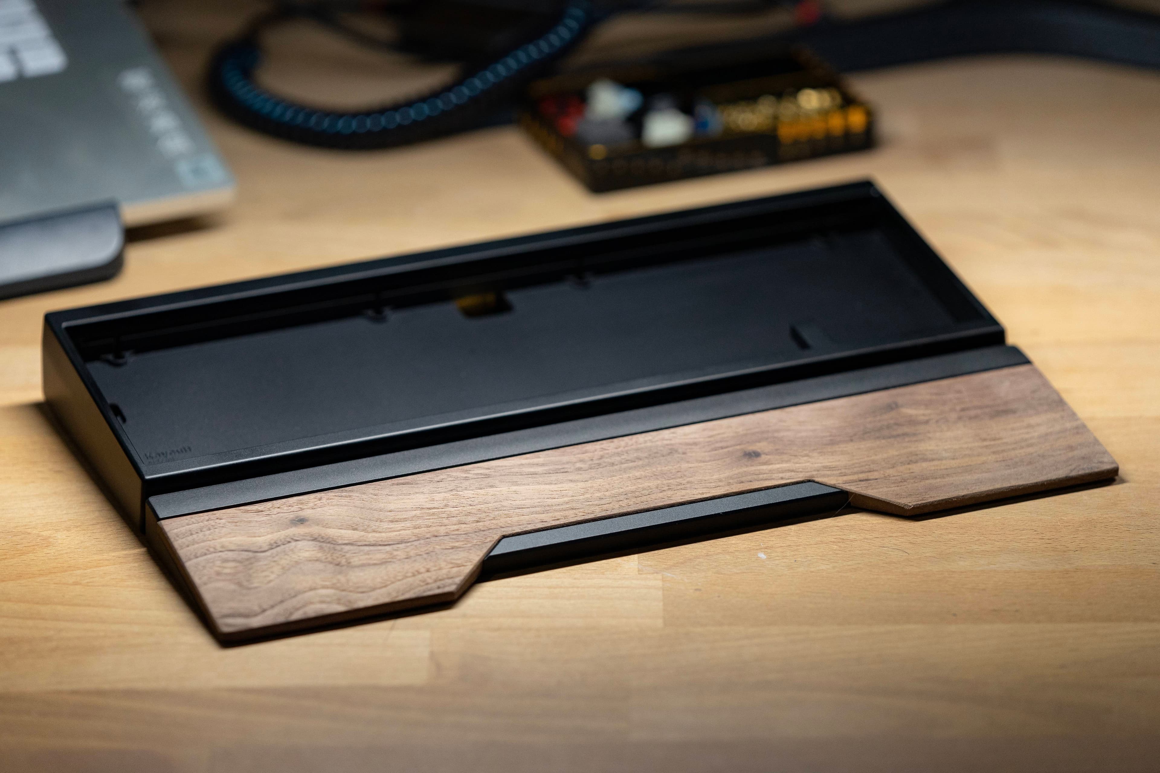 Project Affogato Wrist Rest (Wood & Alu) Updated 11 Aug. image 12