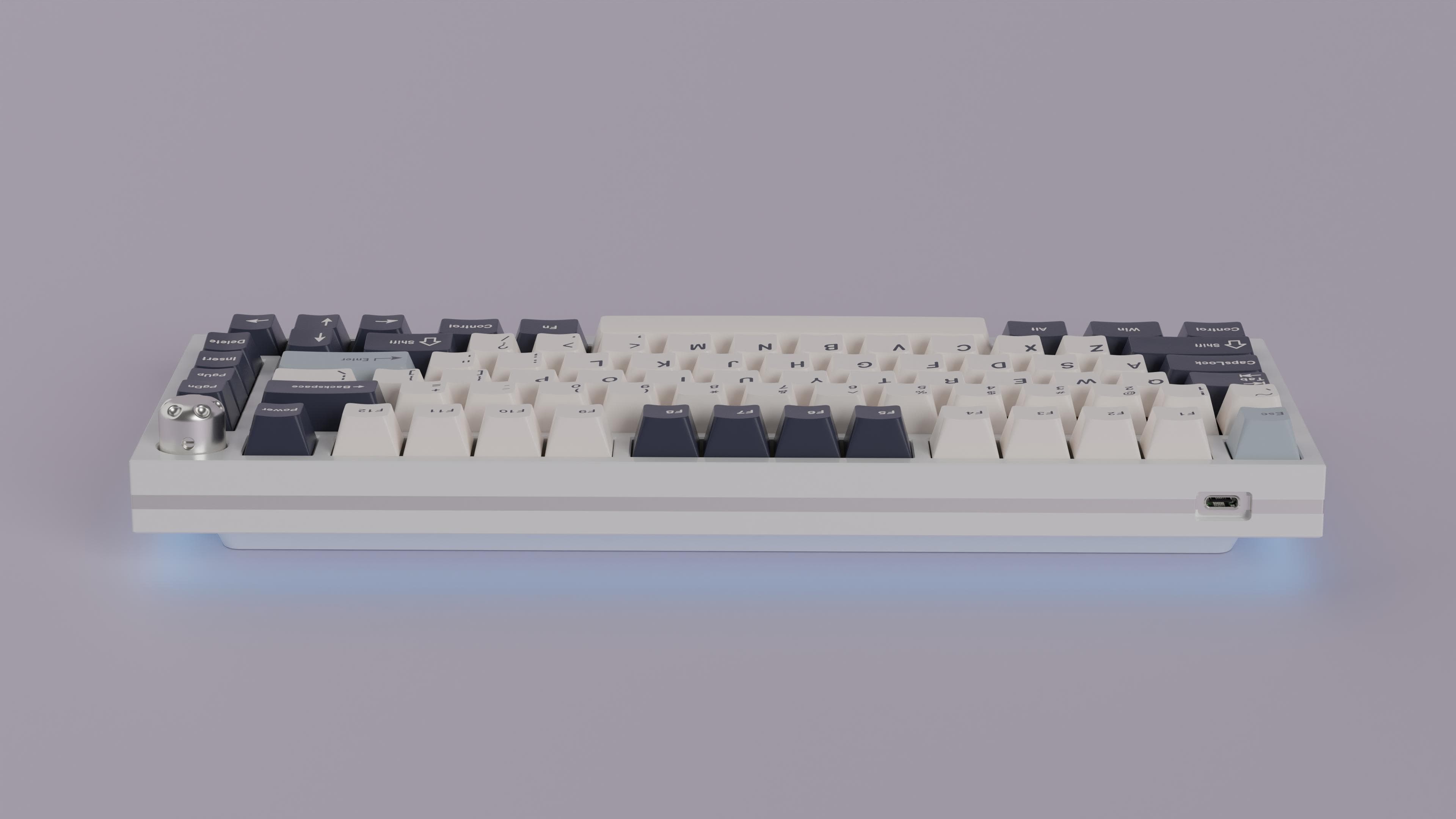 Elemental 75 | 75% keyboard with Knob, RGB Underglow, Gasket Mounted image 3