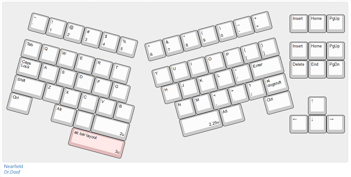 Nearfield Ergonomic keyboard [updated 5/31/22] image 8