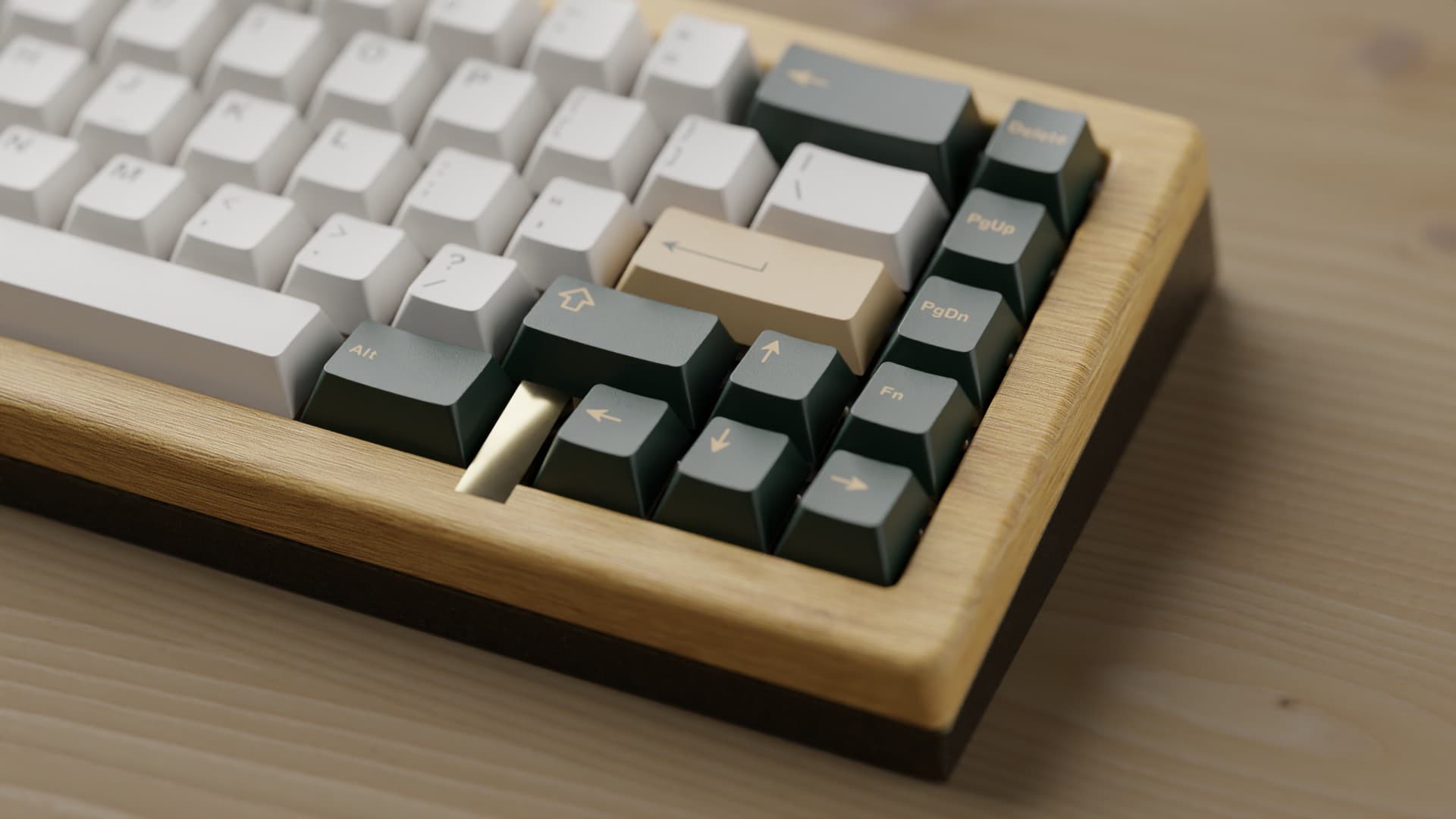 TEKNA-65SP – A cast metal and hardwood Southpaw 65% UPDATE 12-12-2021 image 5