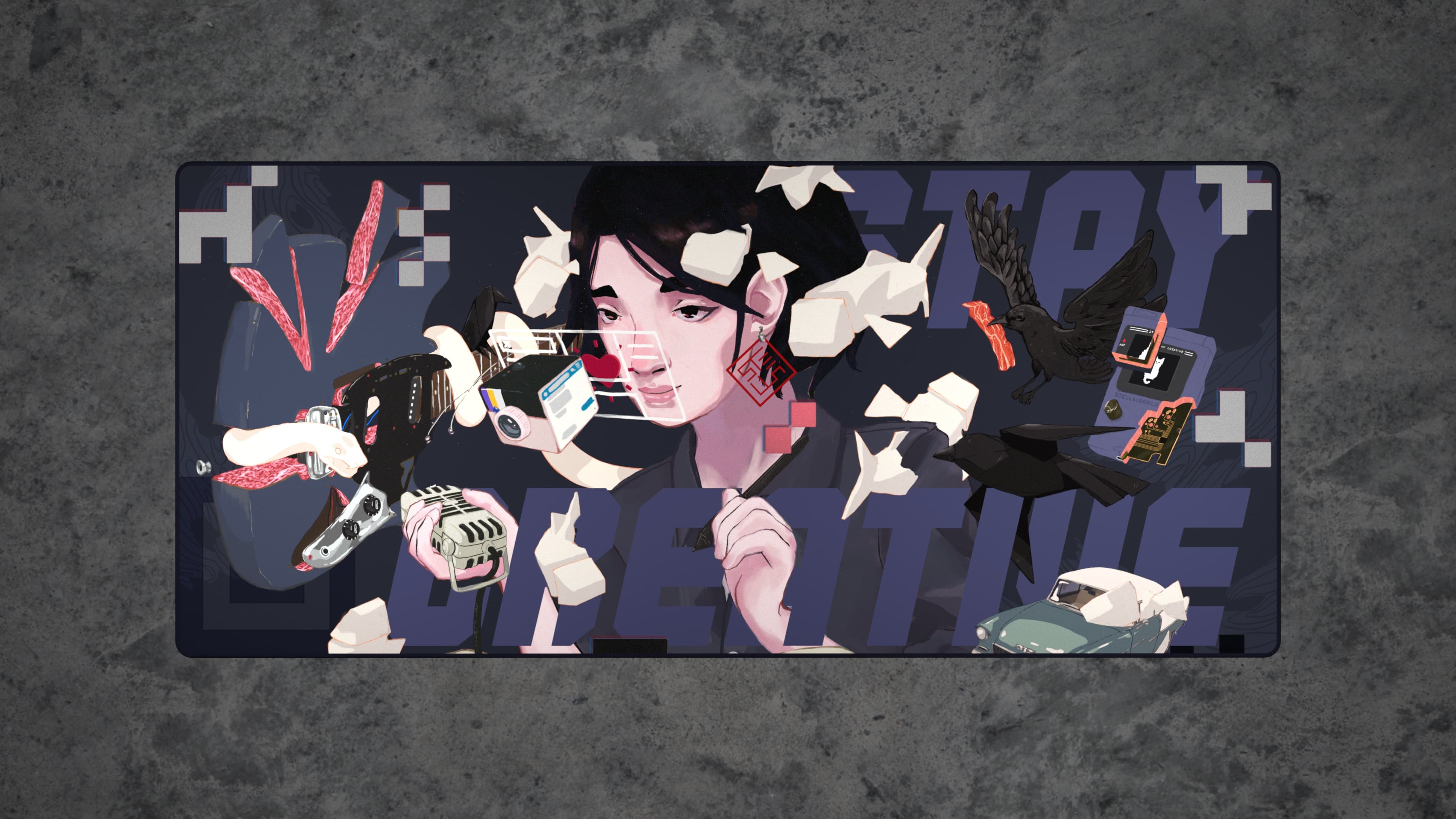 Stay Creative Deskmats - In Production image 3