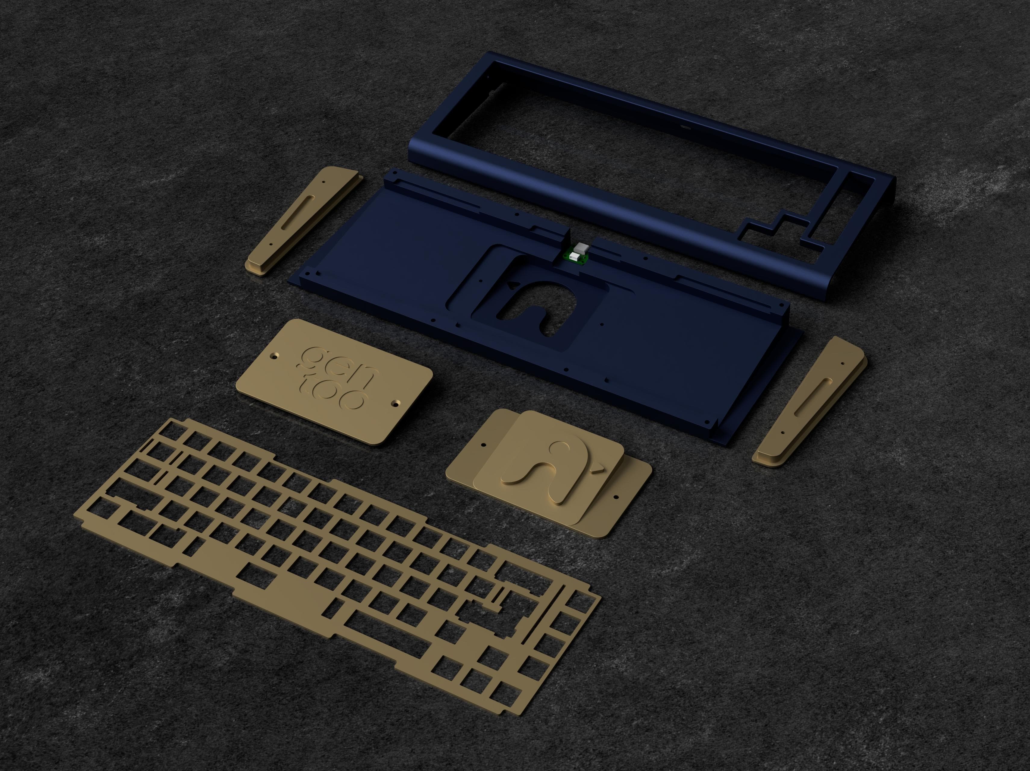 The Gentoo - A Penguin Themed 65% Keyboard - Group Buy May 28, 11am EST image 4