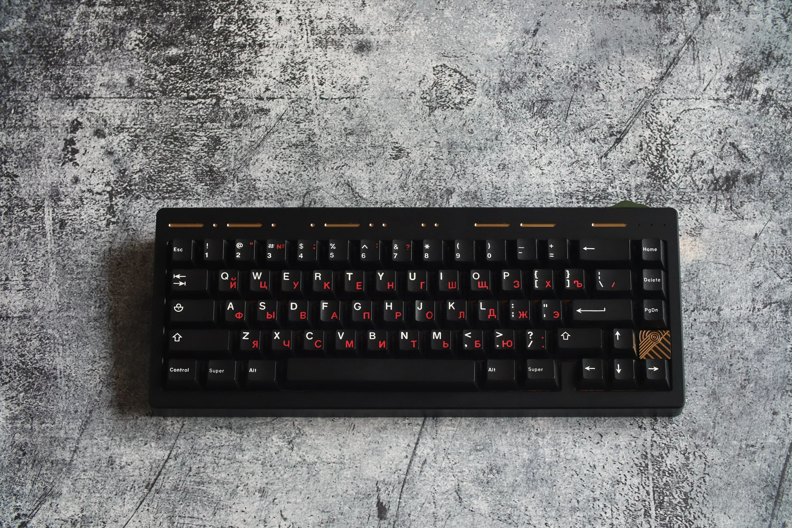 Sisyphus65 - Cylindrical Support Column, Dual-Color Anodized Badge image 7