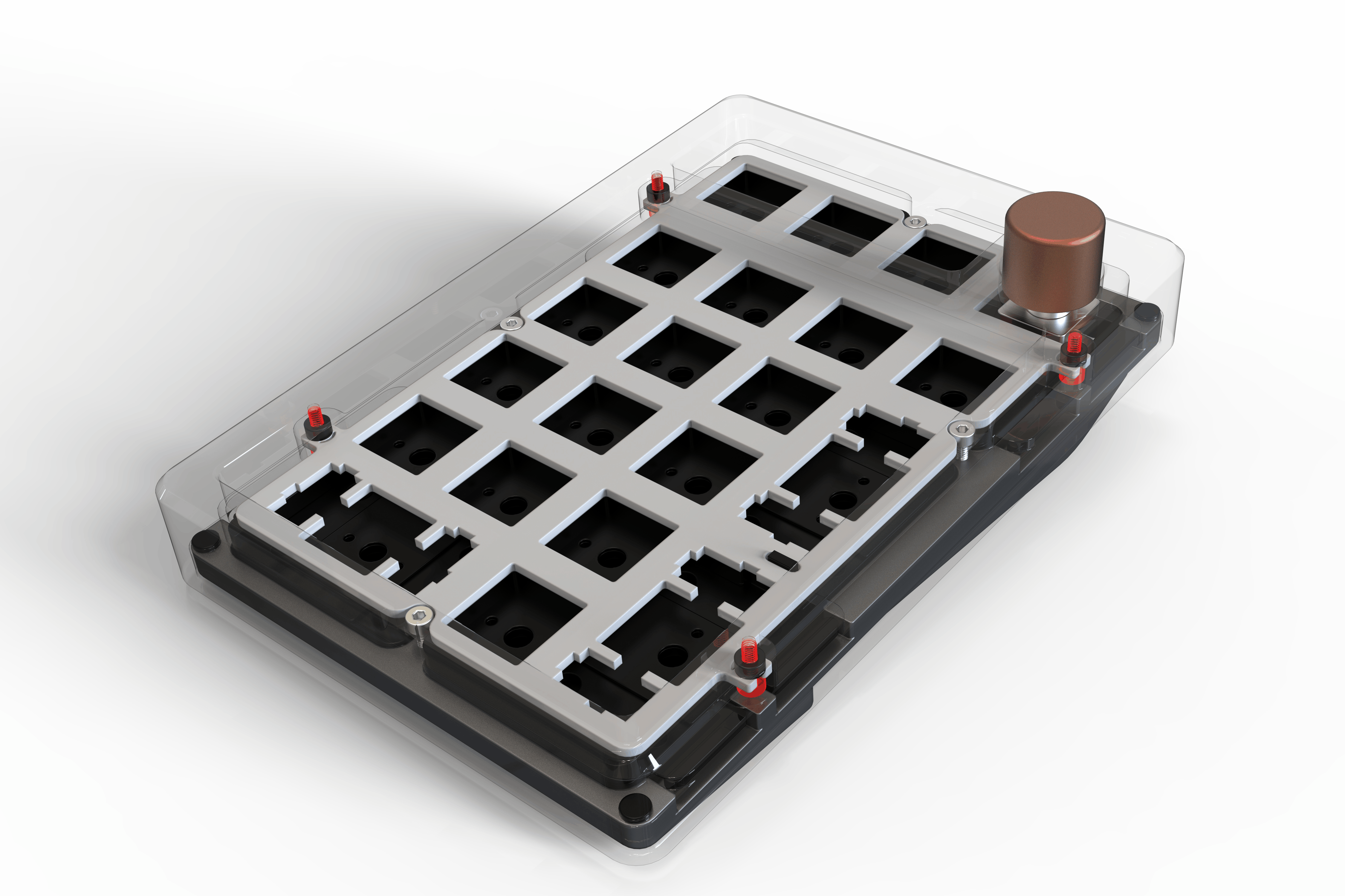 Hiexa V80&VPad----Ball Catch Magnetic Connector Tri-mode Custom Keyboard image 51