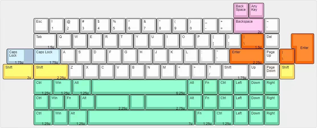 Touch68-68% PCB Gasket Mount Custom Keyboard image 21