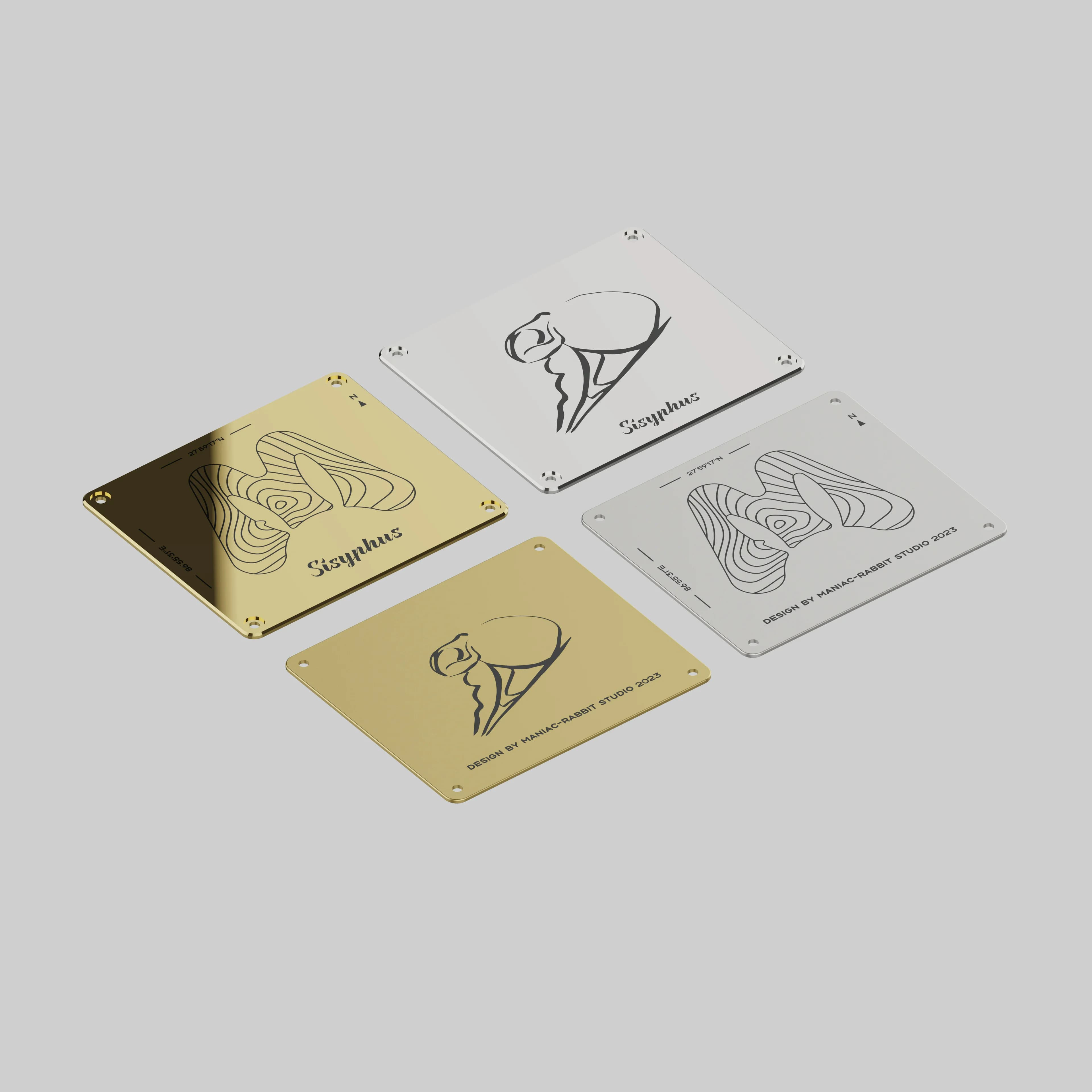 Sisyphus65 - Cylindrical Support Column, Dual-Color Anodized Badge image 31