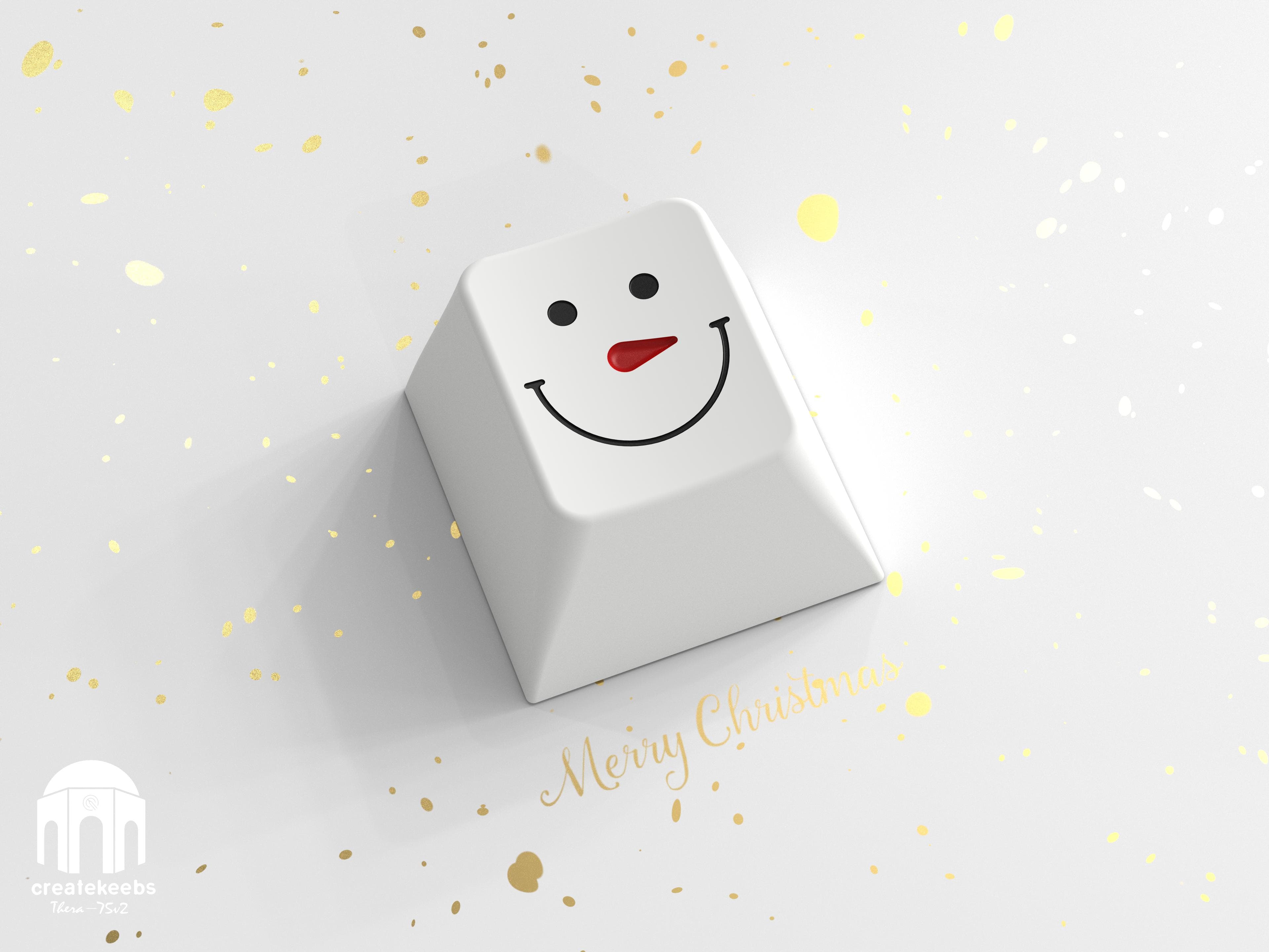 Christmas theme artisan keycaps--Createkeebs work image 9