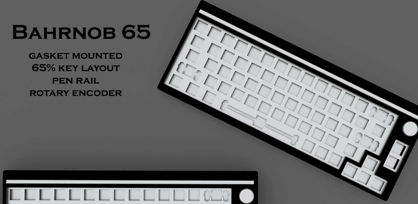 Bahrnob 65: Gasket Mounted 65% Keyboard