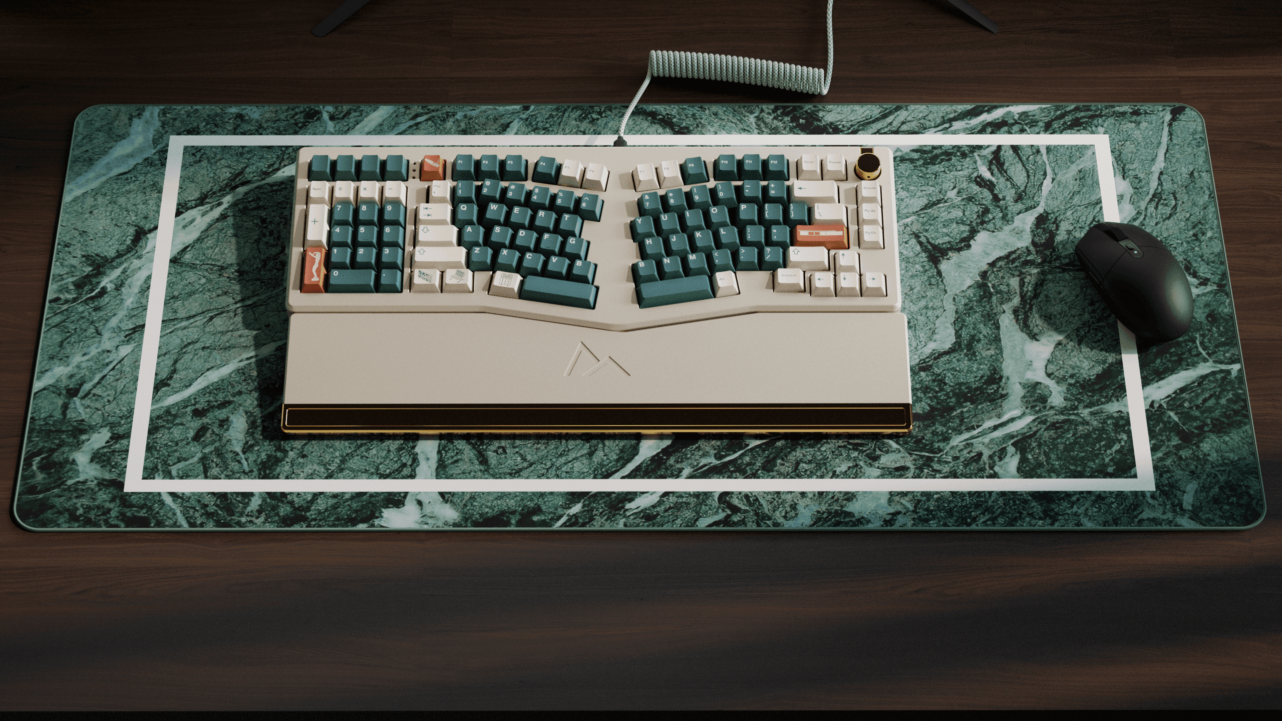 Mountain Alice - Southpaw Alice with ISO support! (KEYCAP RENDERS OUT) image 3