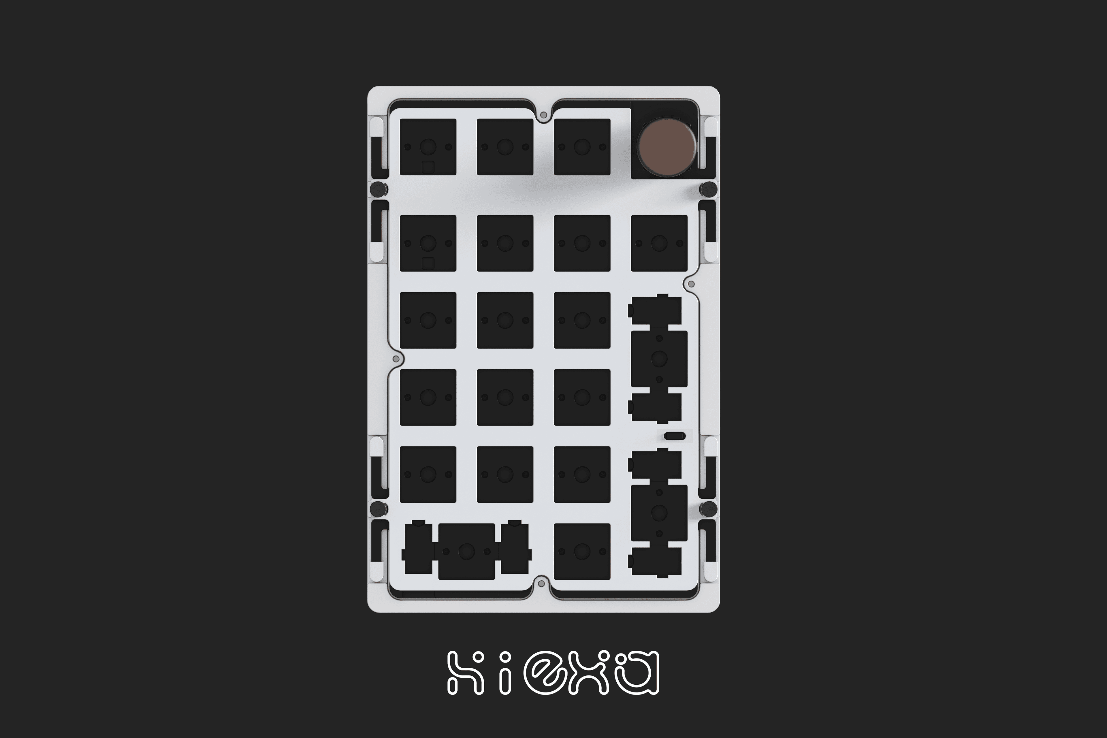 Hiexa V80&VPad----Ball Catch Magnetic Connector Tri-mode Custom Keyboard image 53