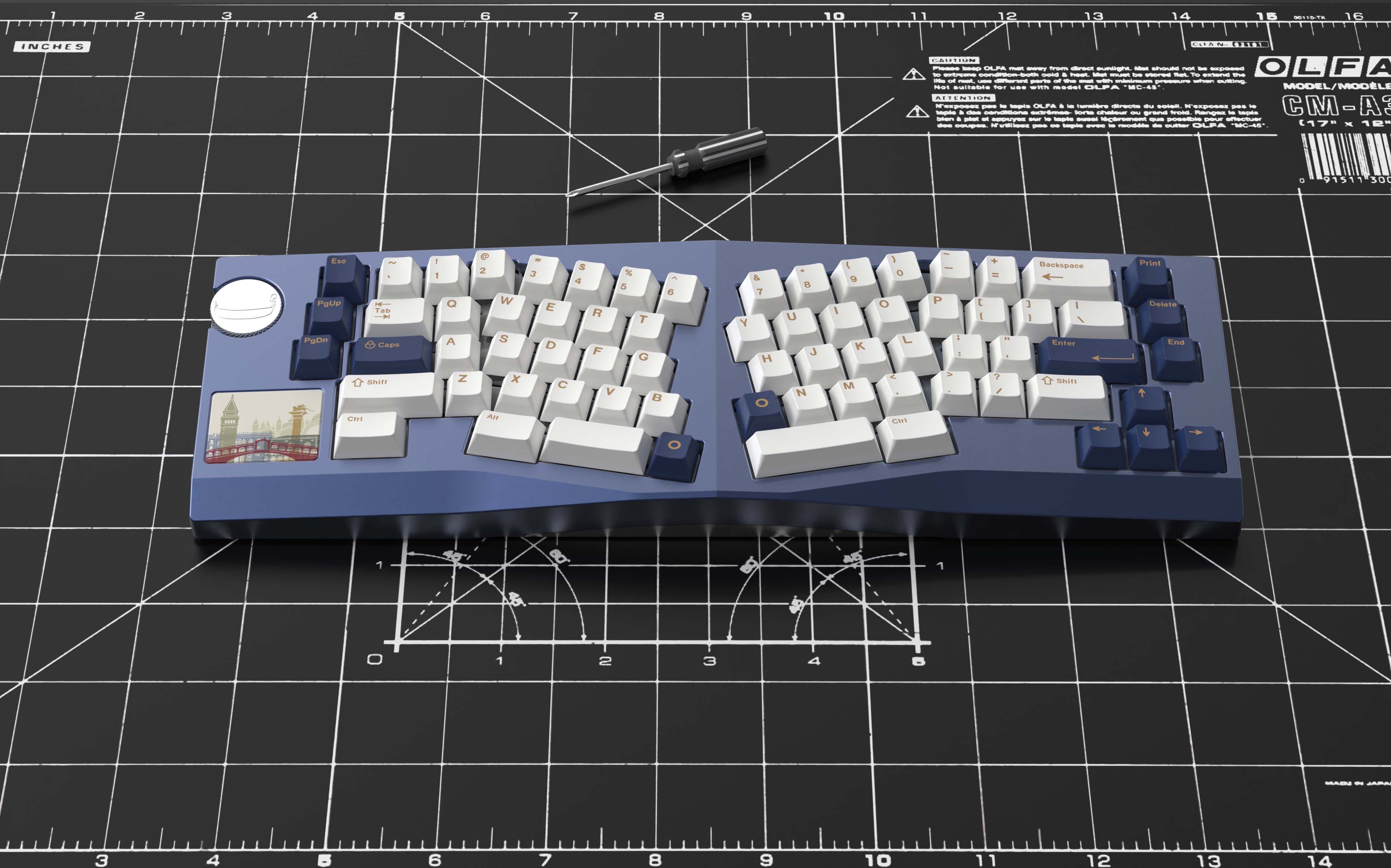 Venice Rialto-Tented ergo,new layout keyboard from Createkeebs image 15